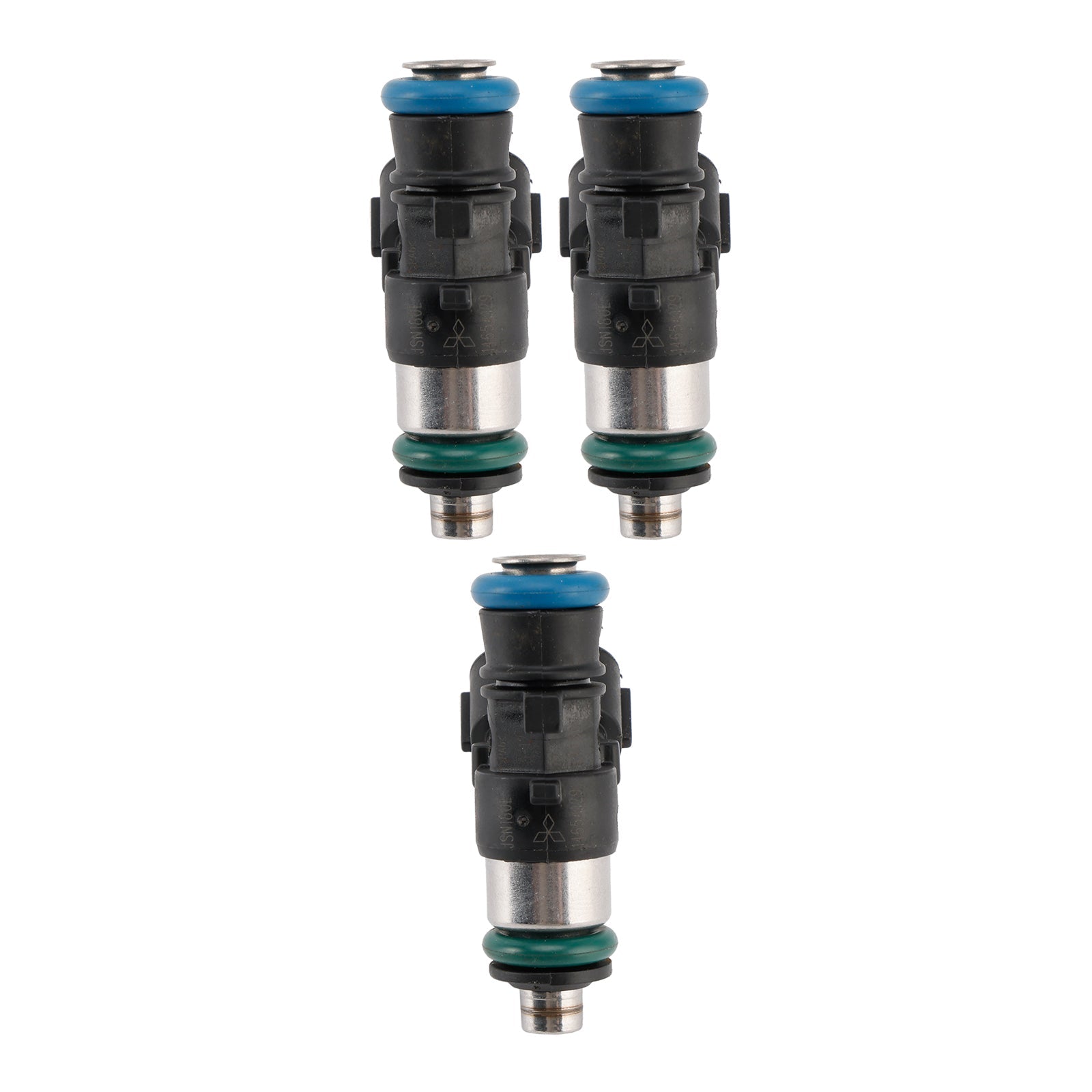 2008-2015 Smart Fortwo 1.0L 3PCS Fuel Injector EAT307 1465A129