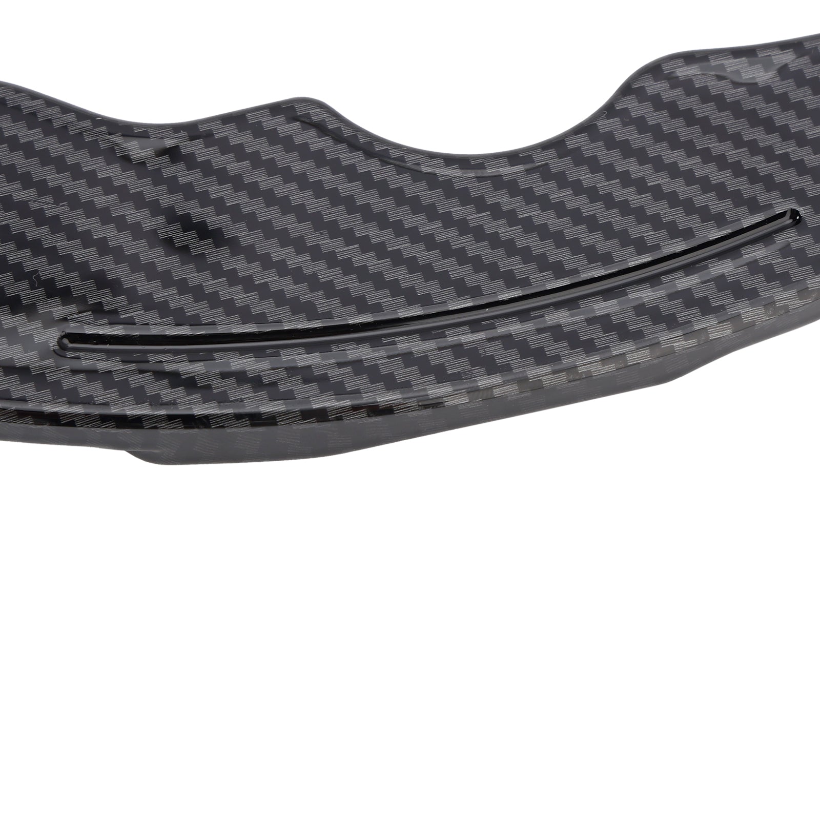 Carbon Look Steering Wheel Paddle Shifter Extension Covers Fit Lexus IS RC NX