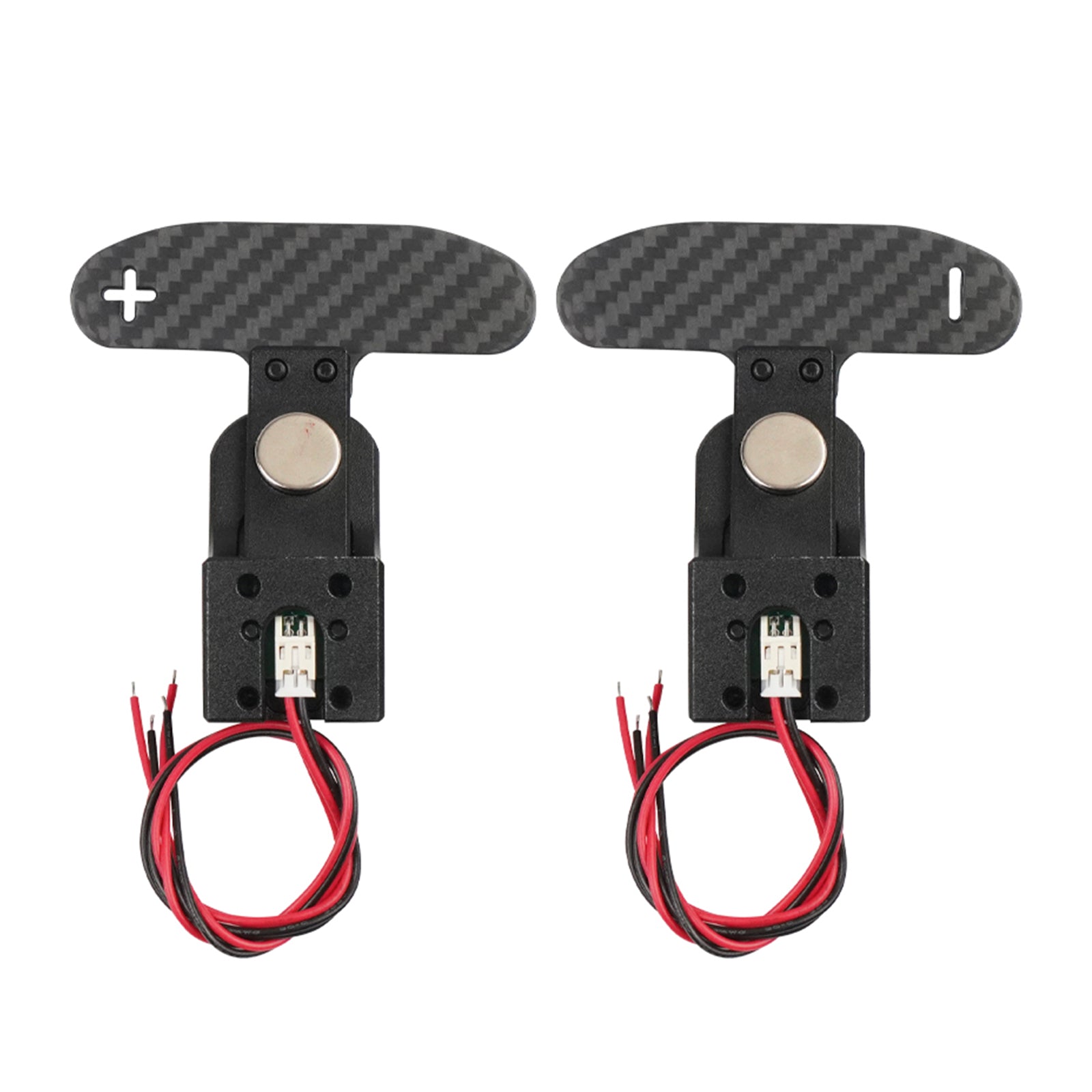 Shift Paddles Racing Game Simulation Steering Wheel For Thrustmaster T300 T500