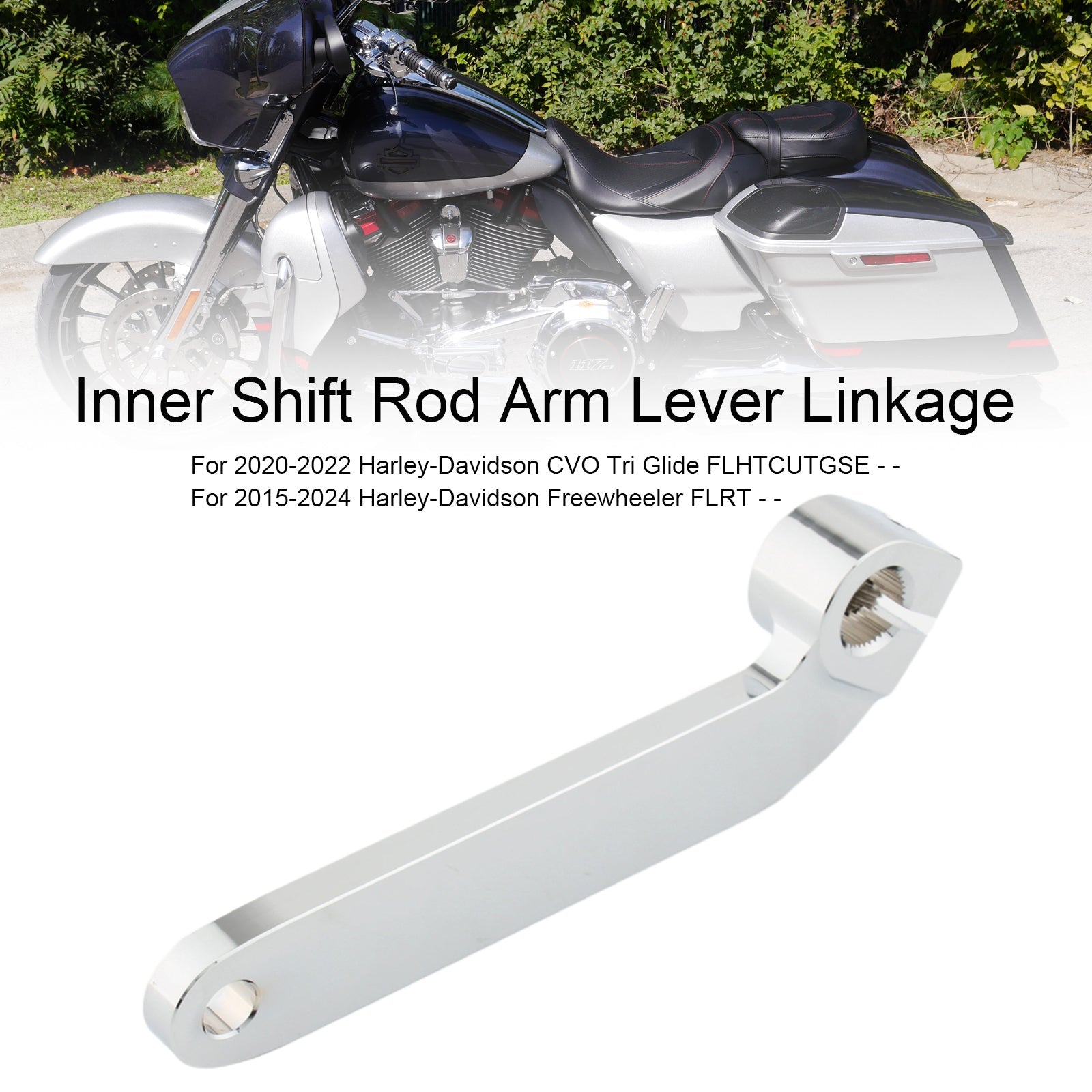 1602-0868 Inner Shift Rod Arm Lever Linkage For Road King FLH FLT FLRT 84-19