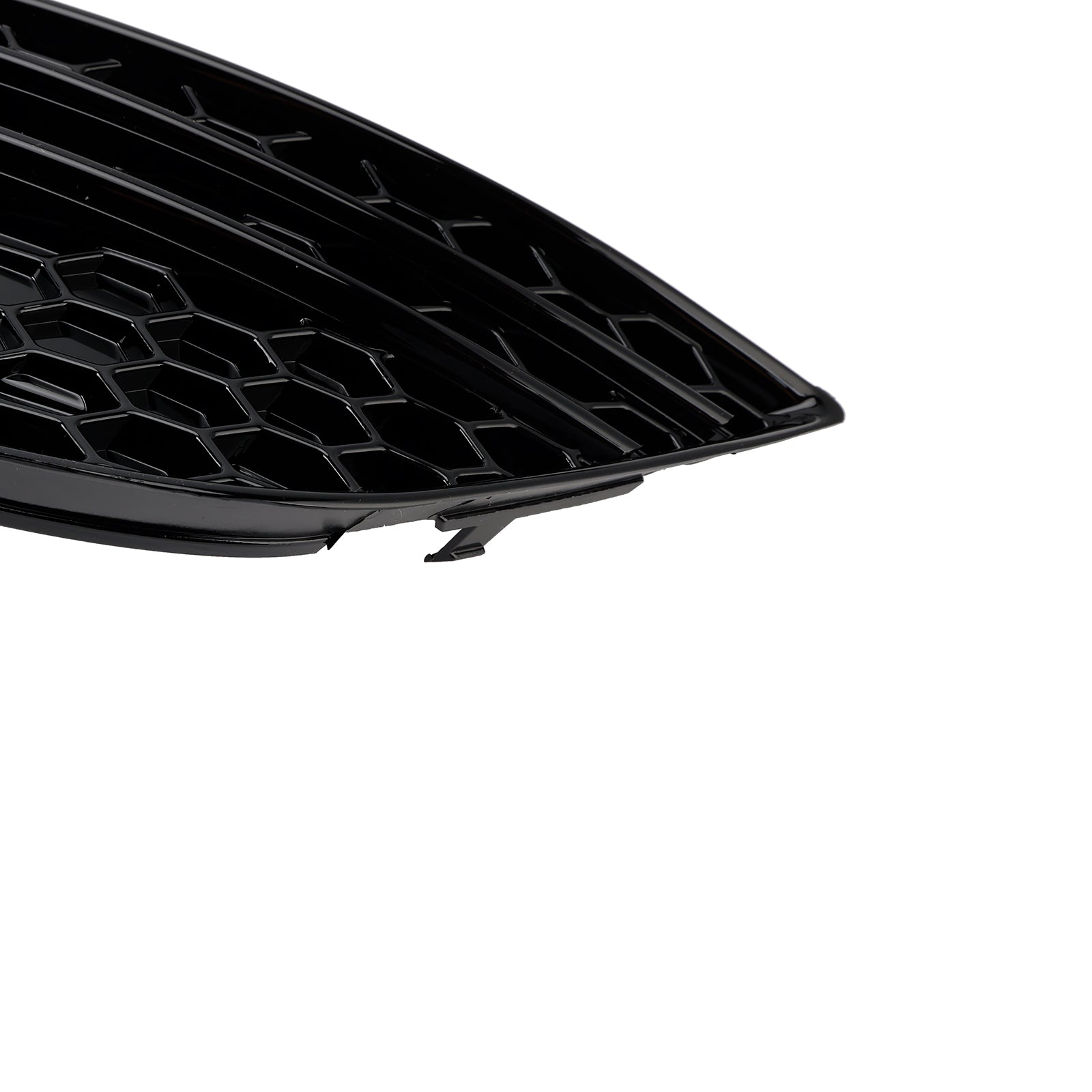 2013-2015 Audi A4 B8.5 Black Fog Light Cover Grille Standard Bumper