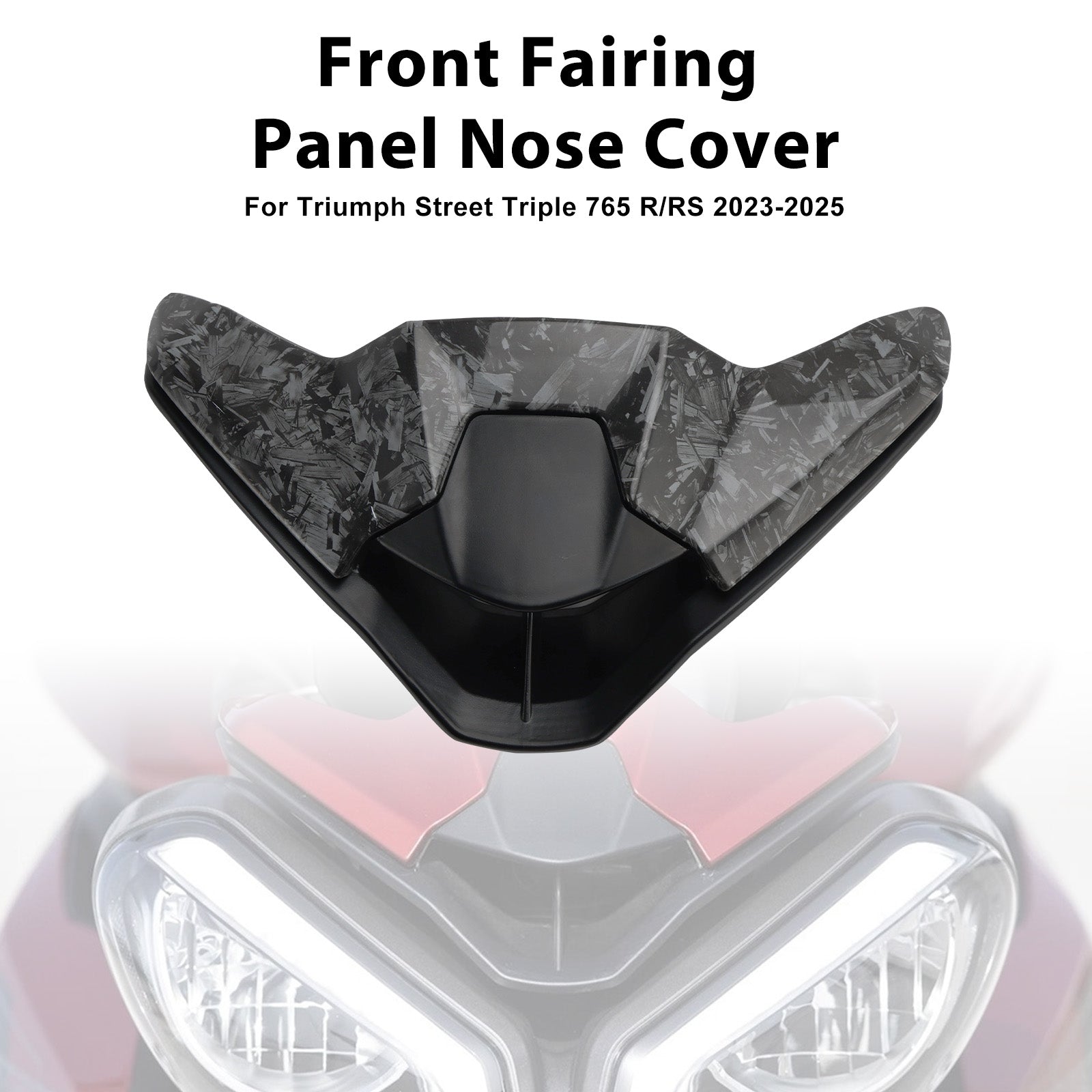 2023-2025 Street Triple 765 R/RS Front Fairing Panel Nose Cover