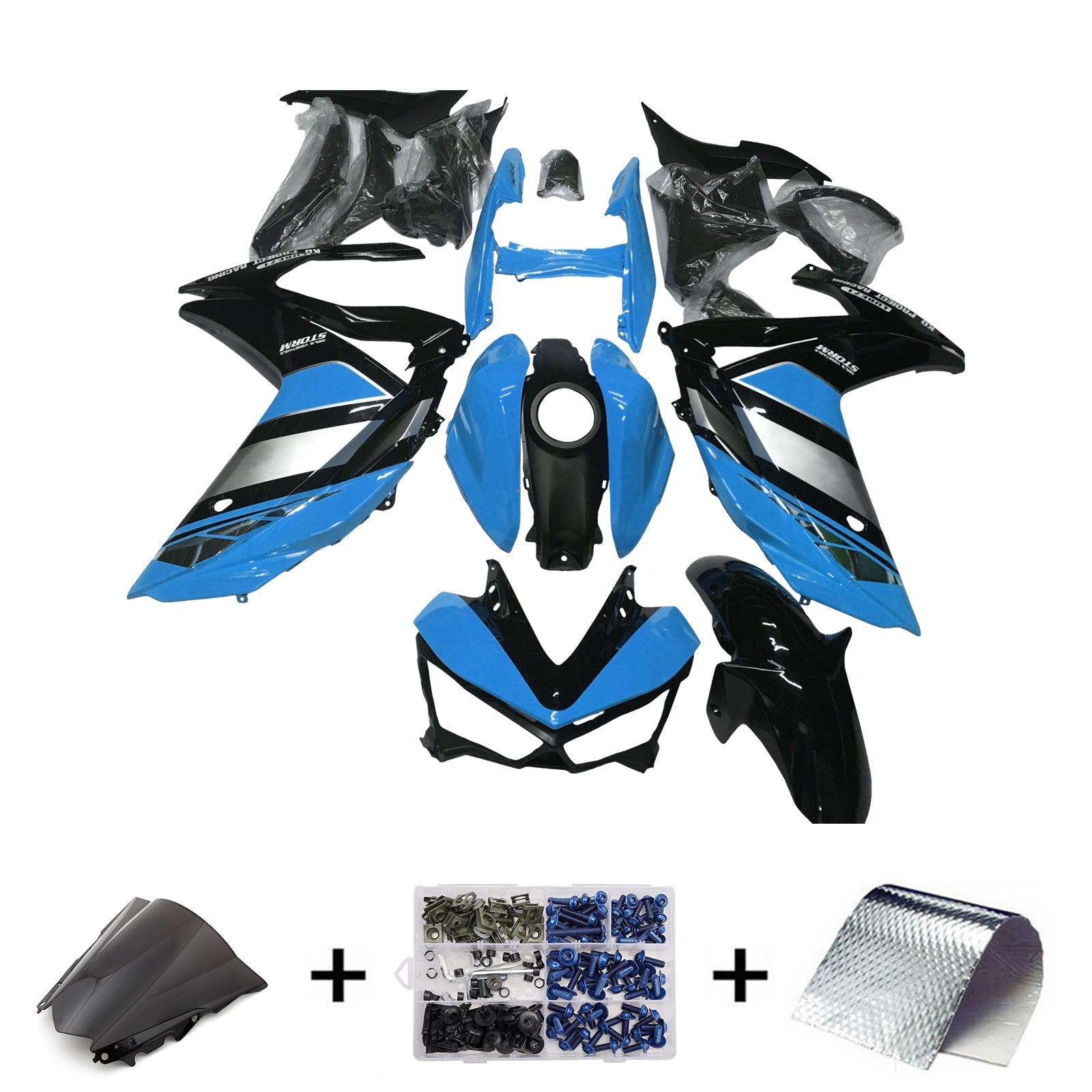 Injection Fairing Kit Bodywork ABS For Yamaha YZF-R3 2014-2018 R25 2015-2017