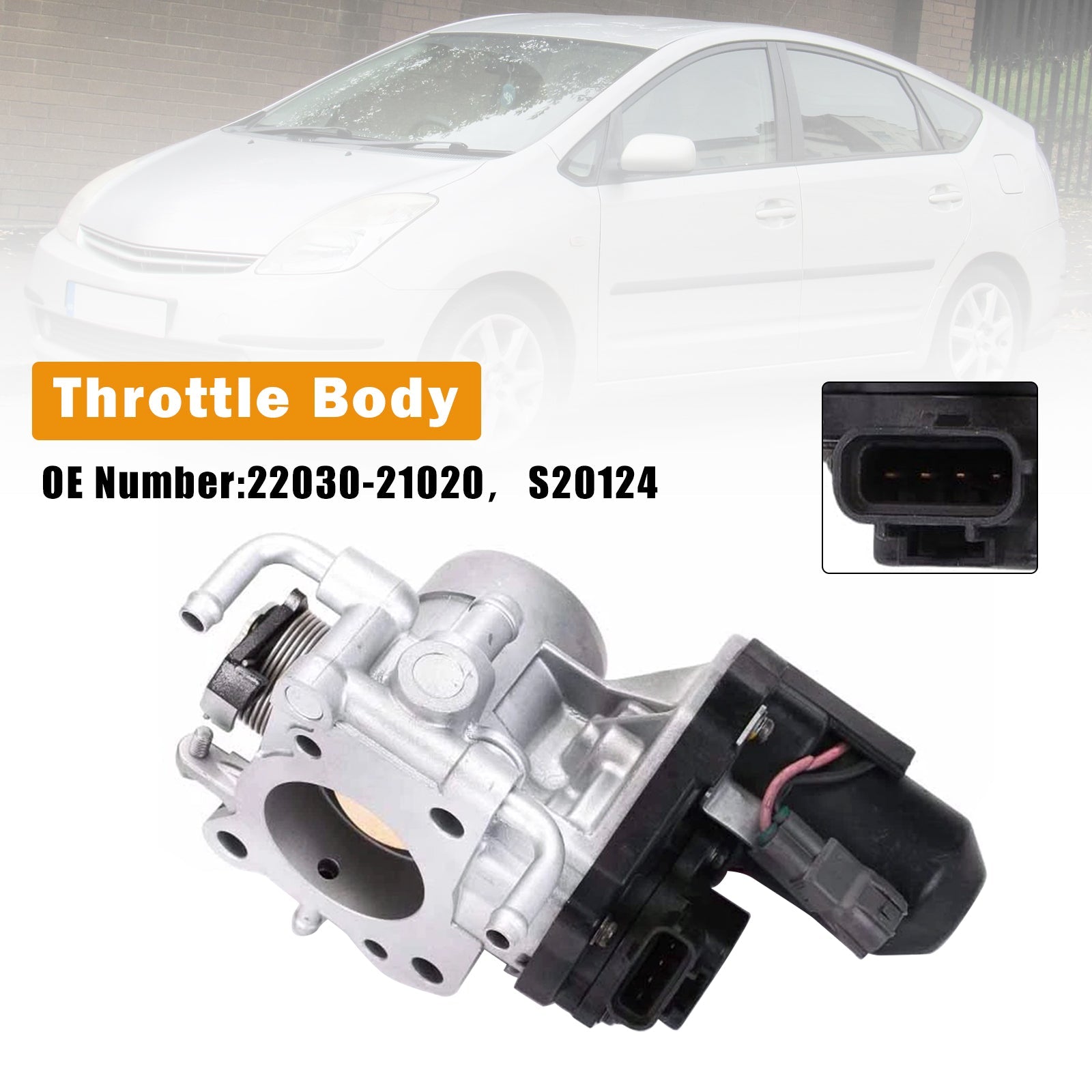 Throttle Body Valve Control 22030-21020 For Toyota Prius 1.5L 2001-2009