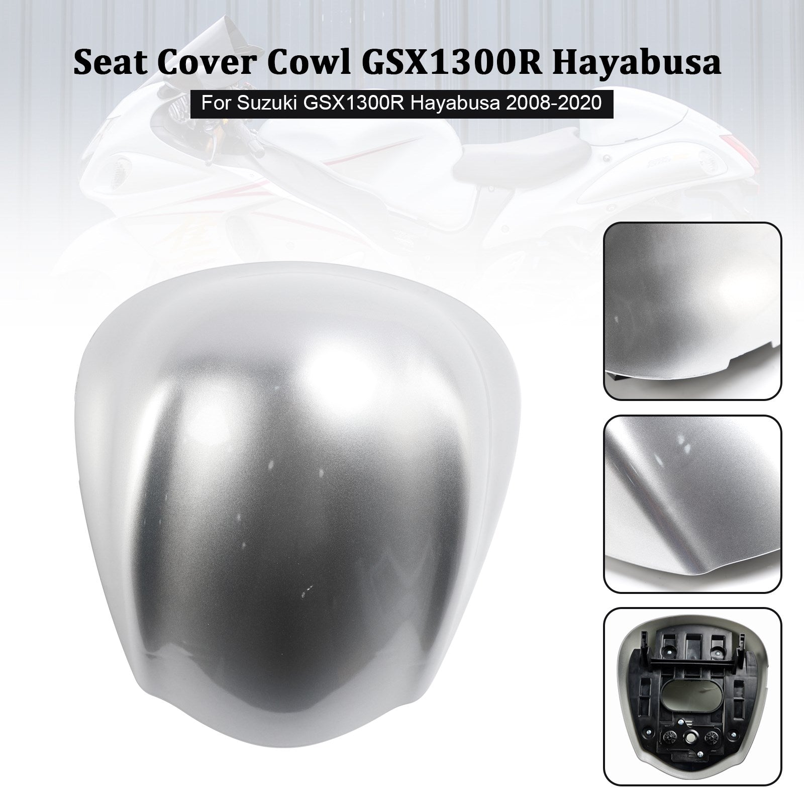 Rear Seat Fairing Cover For Suzuki GSX1300R GSX-R1300 Hayabusa 2008-2020