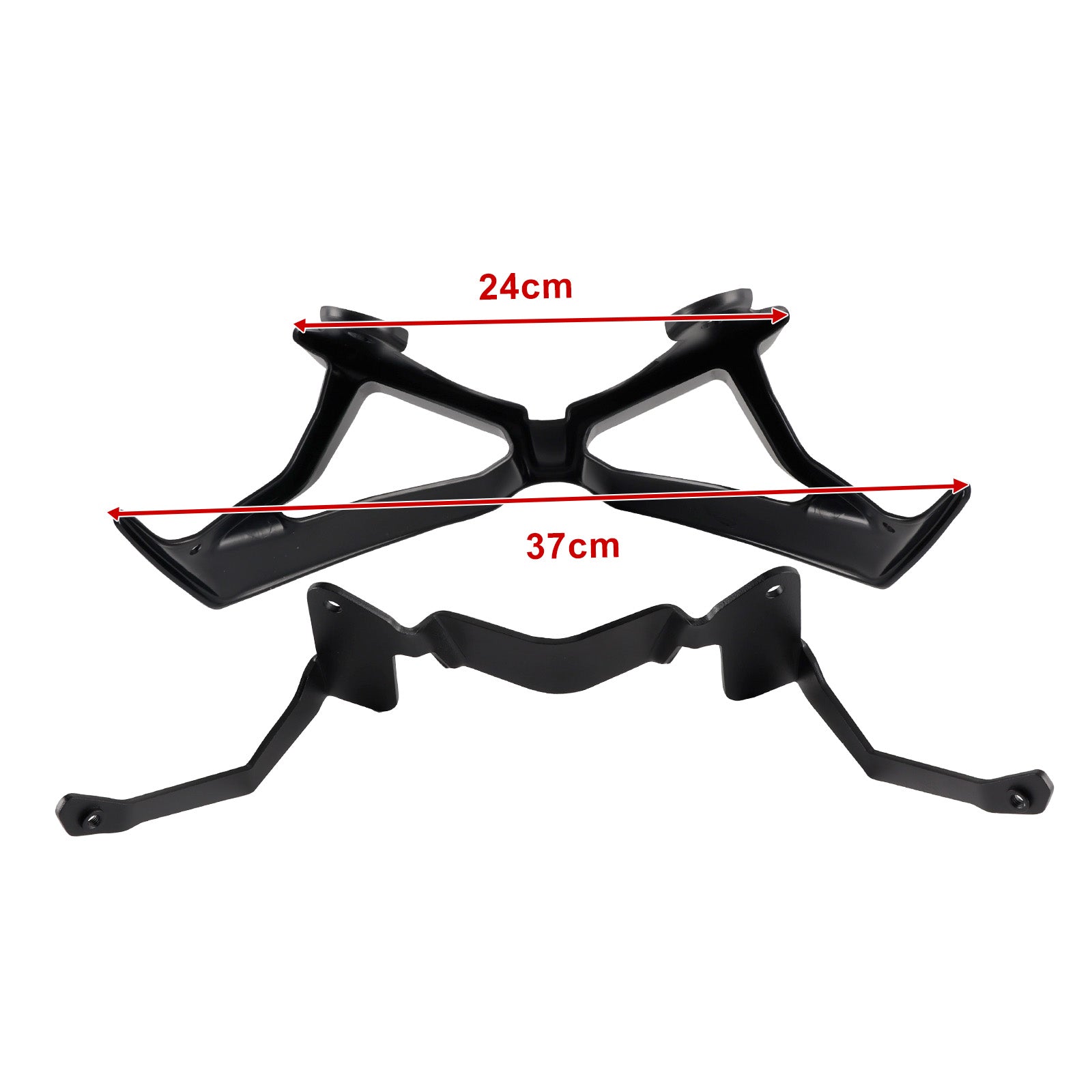 Front Headlight Winglet Fin Fairing Aerodynamics For Yamaha MT-09 2017-2020