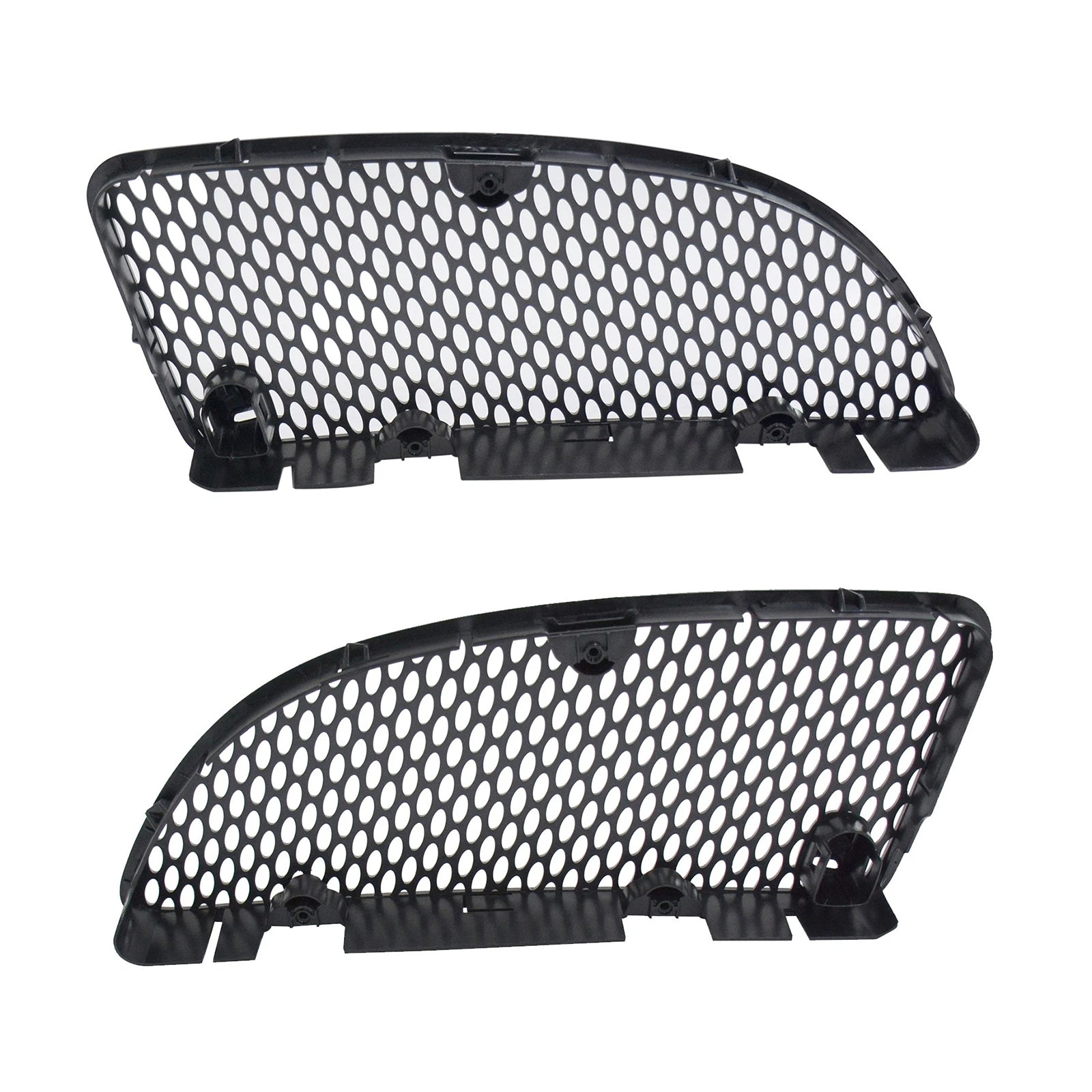 2x Front Hood Vent Grille Cover For Mercedes R171 SLK280 SLK300 SLK350 2005-2011