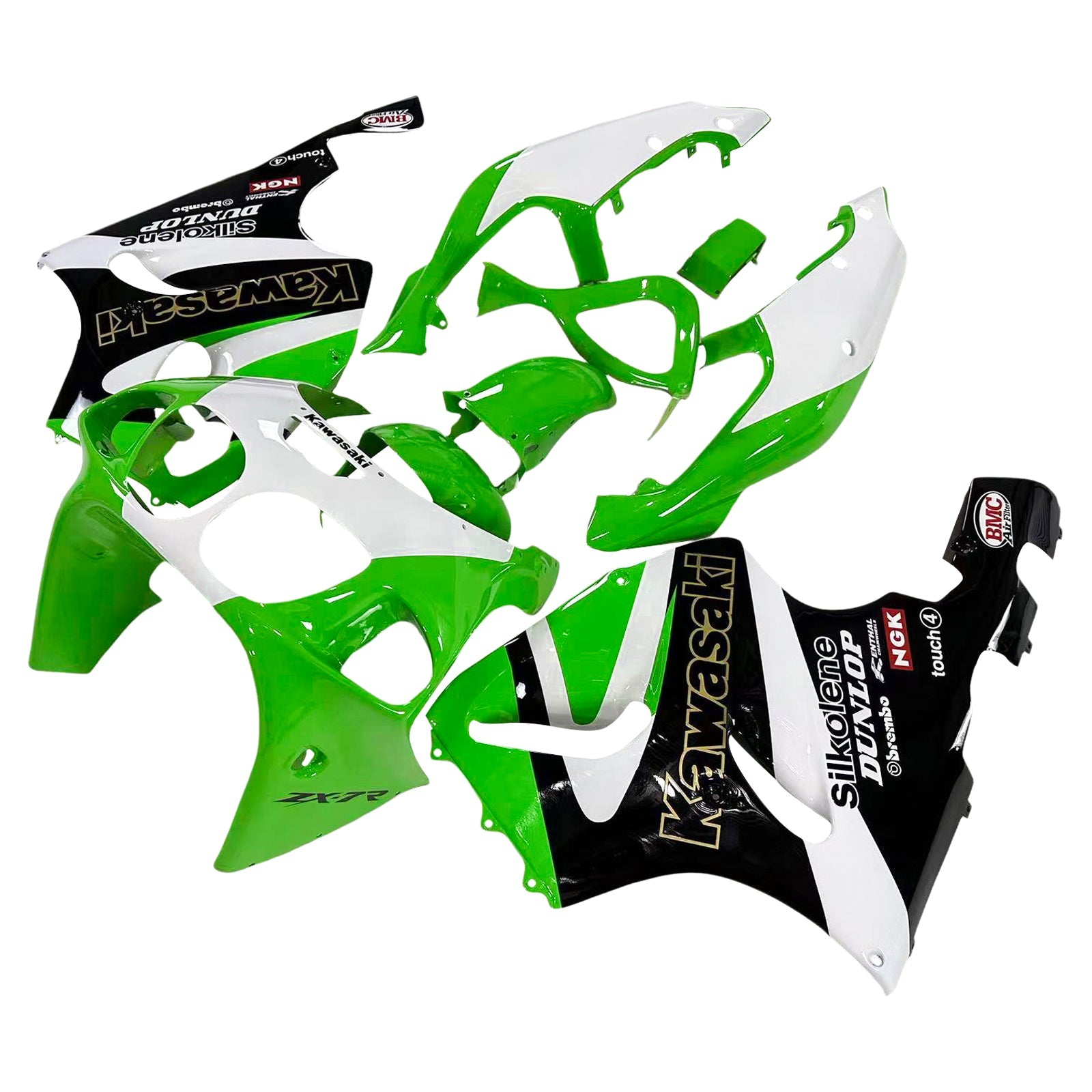 Kawasaki ZX7R 1996-2003 Fairing Kit Bodywork Plastic ABS