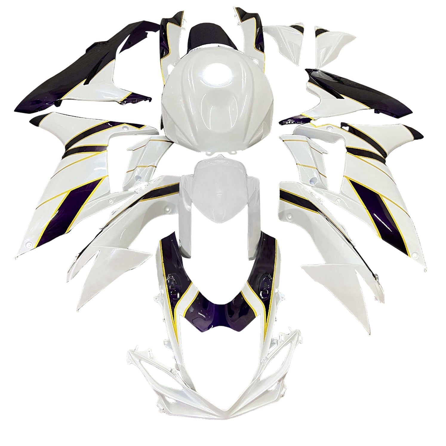 Injection Fairing Kit Bodywork Plastic ABS For Suzuki GSXR 600/750 2011-2025 K11