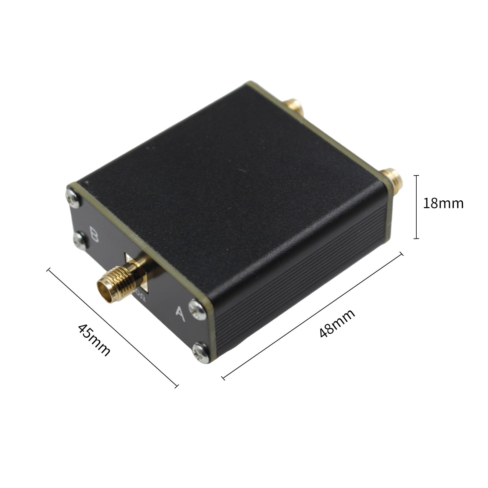 10W 1-to-2 Antenna Switch RF Switch High-Frequency Switch Manual Switch