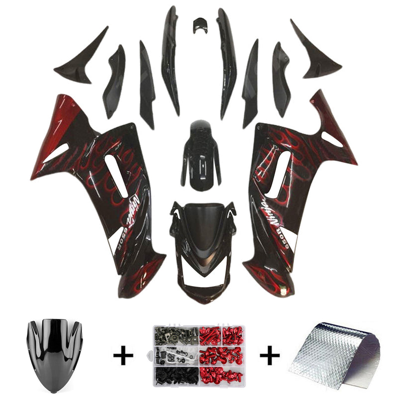 Kawasaki ER6F/Ninja650 2006-2008 Fairing Kit Bodywork Plastic ABS