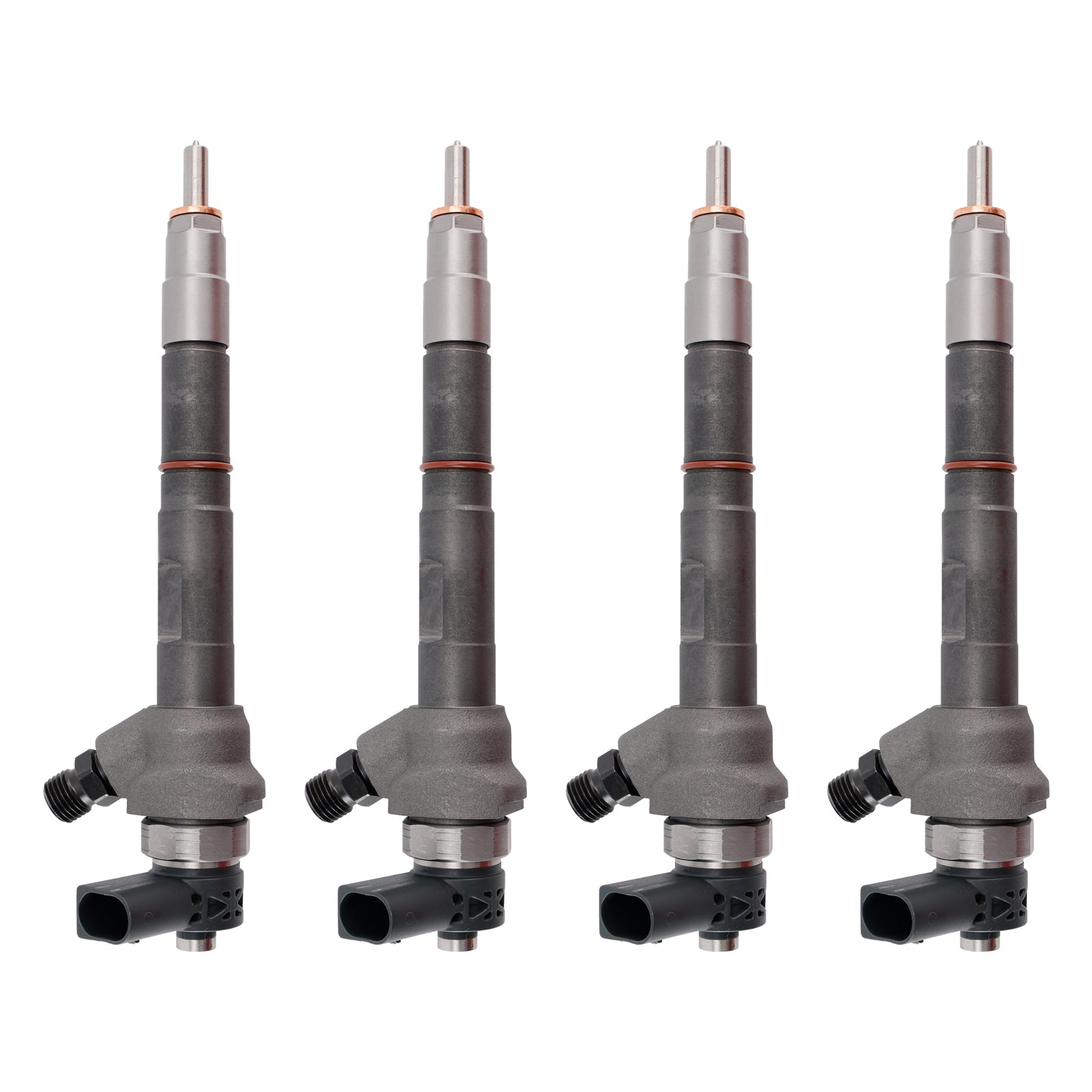 For Seat ALHAMBRA/ALTEA/EXEO/IBIZA/LEON 2.0 TDI 4PCS Fuel Injector 0986435166 0445110688