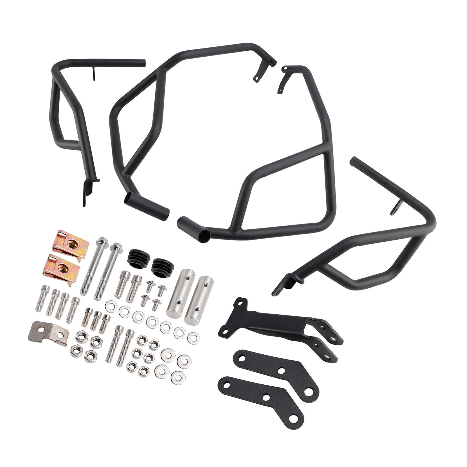 2023-2024 Honda Xl750 Transalp Engine Guard Crash Bar Frame Protector Bumper Silver