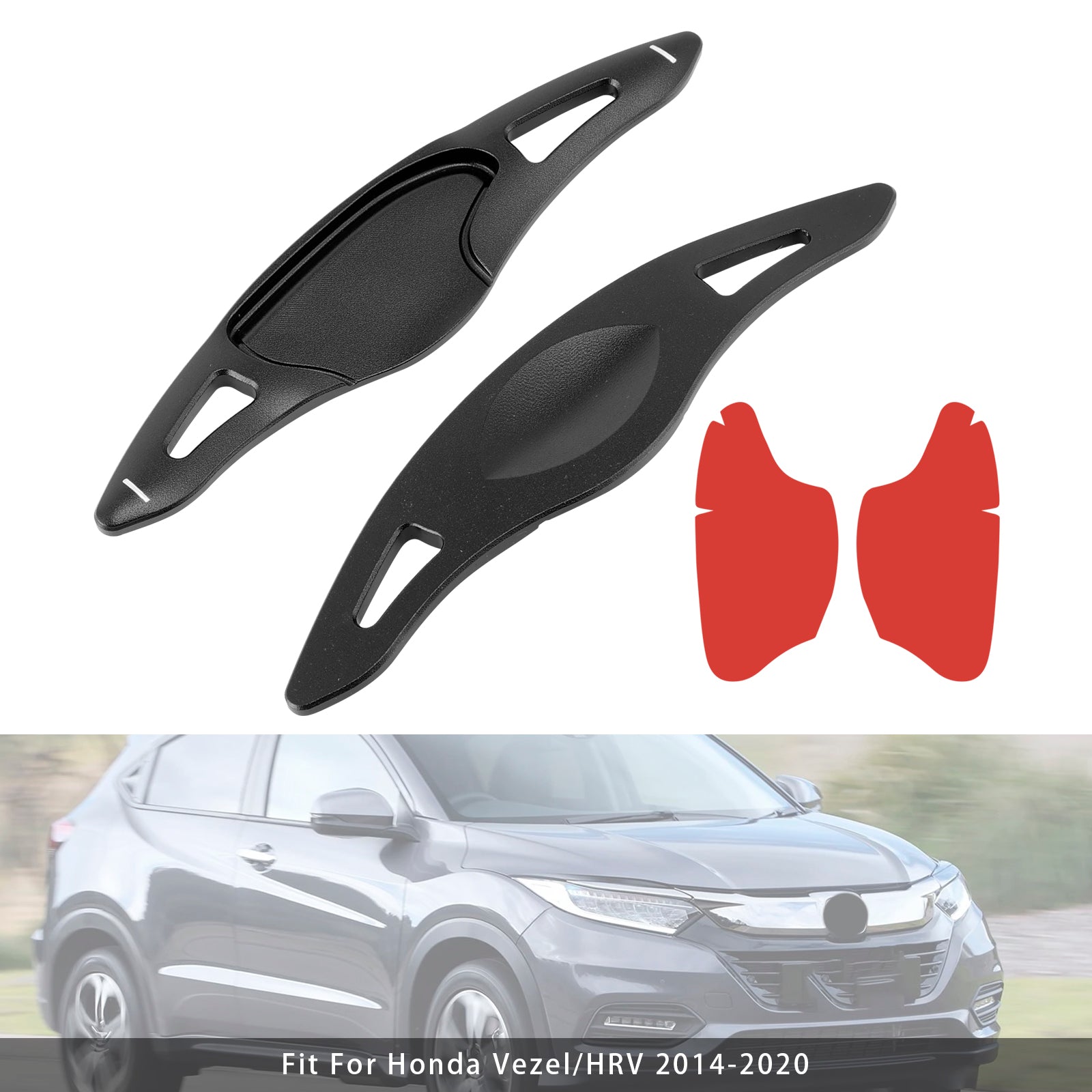 Steering Wheel Paddle Shifter Extension For Honda FIT VEZEL HRV Aluminium