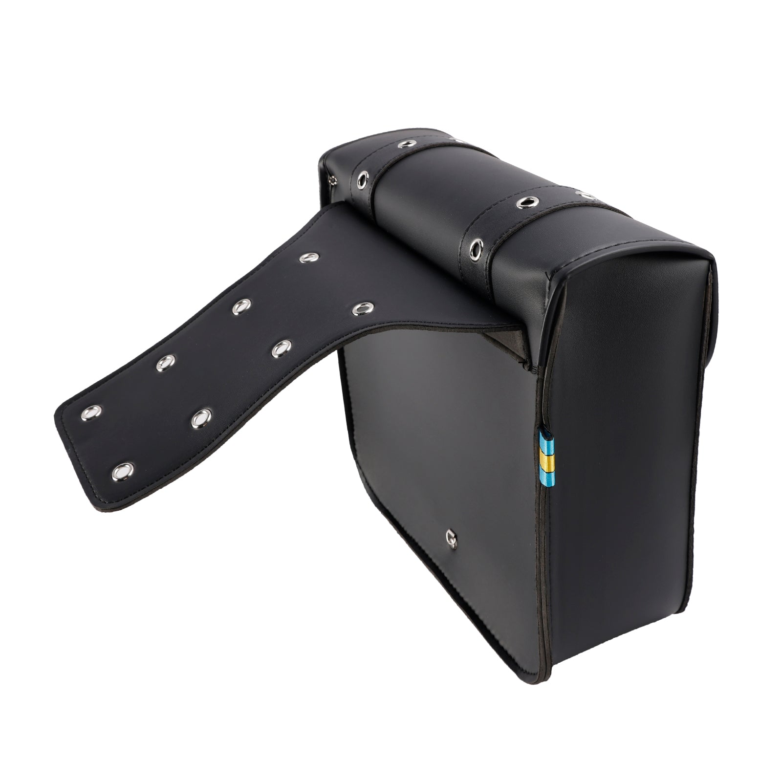 Side Tail Bag Saddlebag Color Matching Luggage Black 20L For Scooter Motorcycle