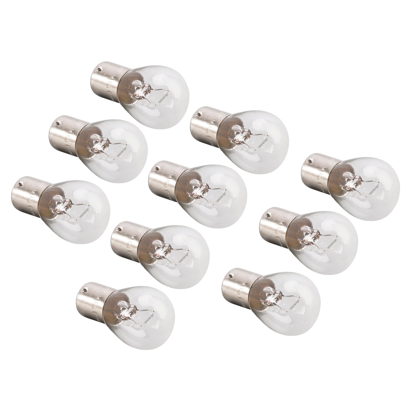 10PCS Car Light Tubular Lamp bulb P21W BA15S 7506 12V 21W For OSRAM