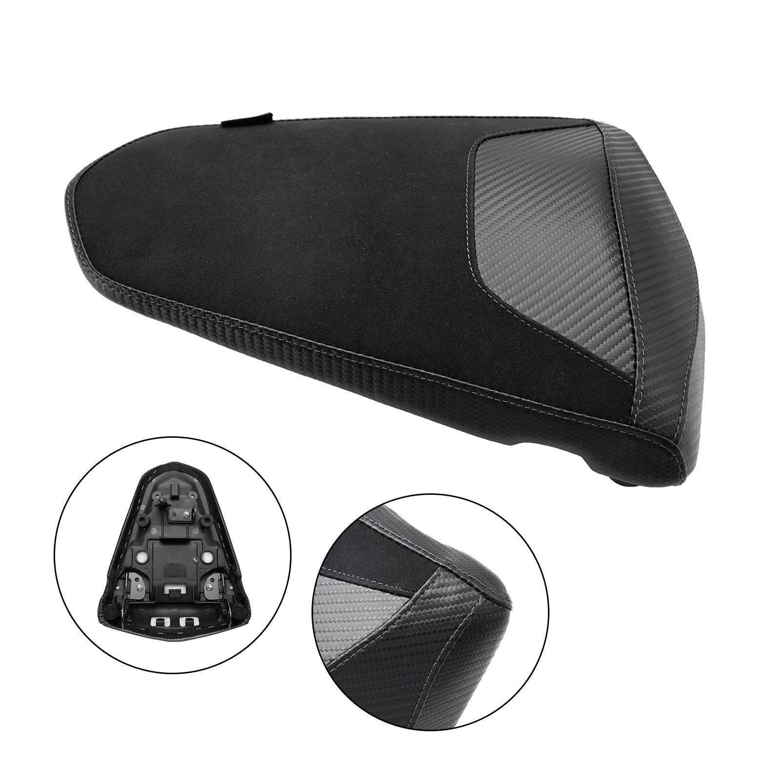 2015-2023 Yamaha Mt-03 Yzf-R3 Rear Passenger Seat Cushion Pu Pillion Flat Blue