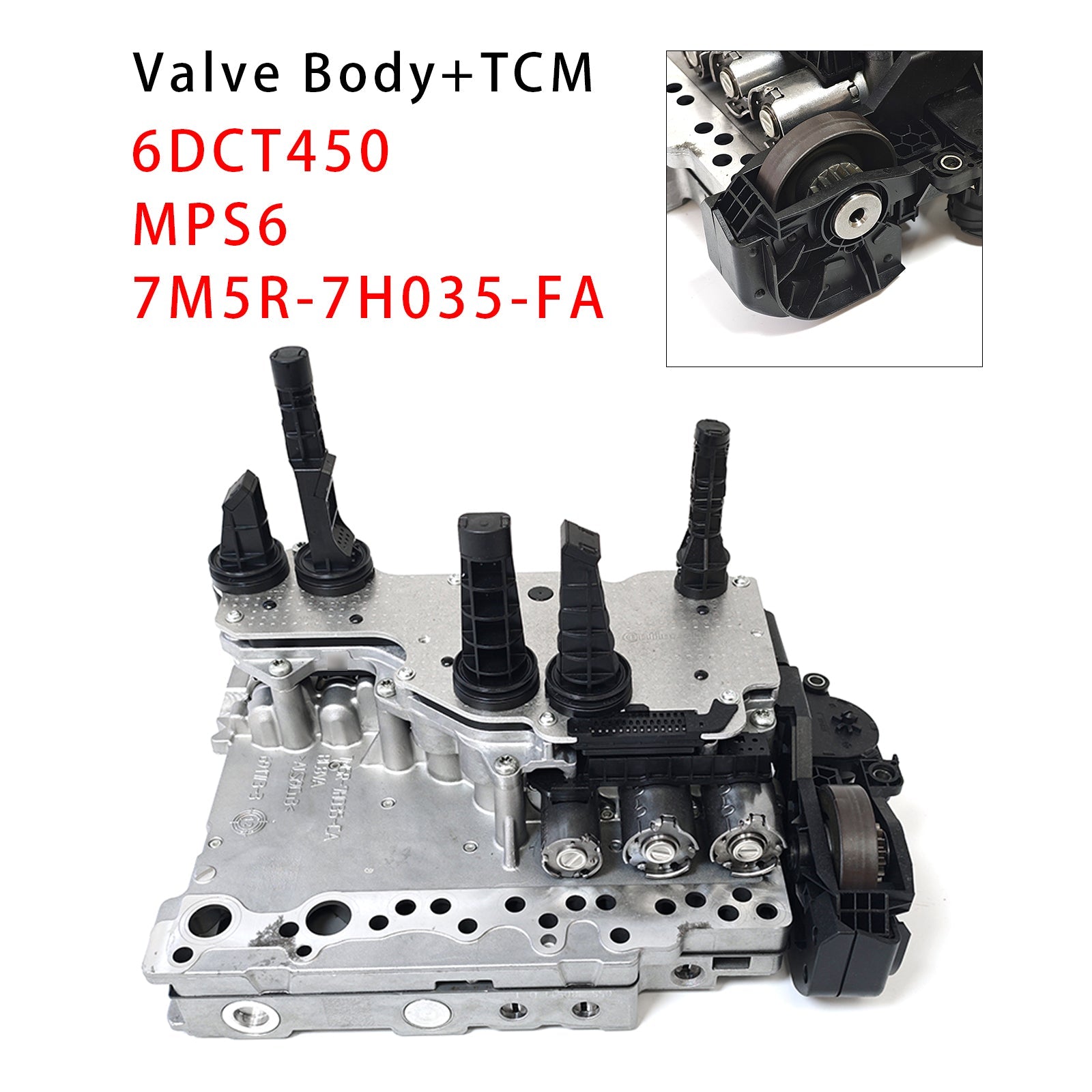 2019-2011 for LAND ROVER C30/C30 R 1.6L 2.0L MPS6 Transmission Mechatronic Valve Body+TCM 7M5R-7H035-FA