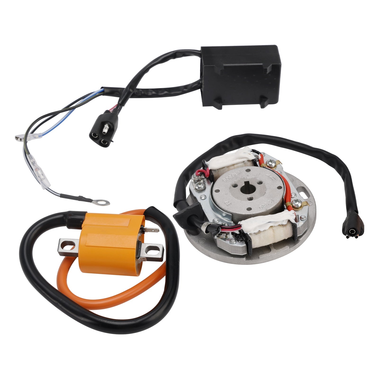Ignition Coil Flywheel Rotor Stator CDI Kit For Suzuki RM80 RM85 1977-2023