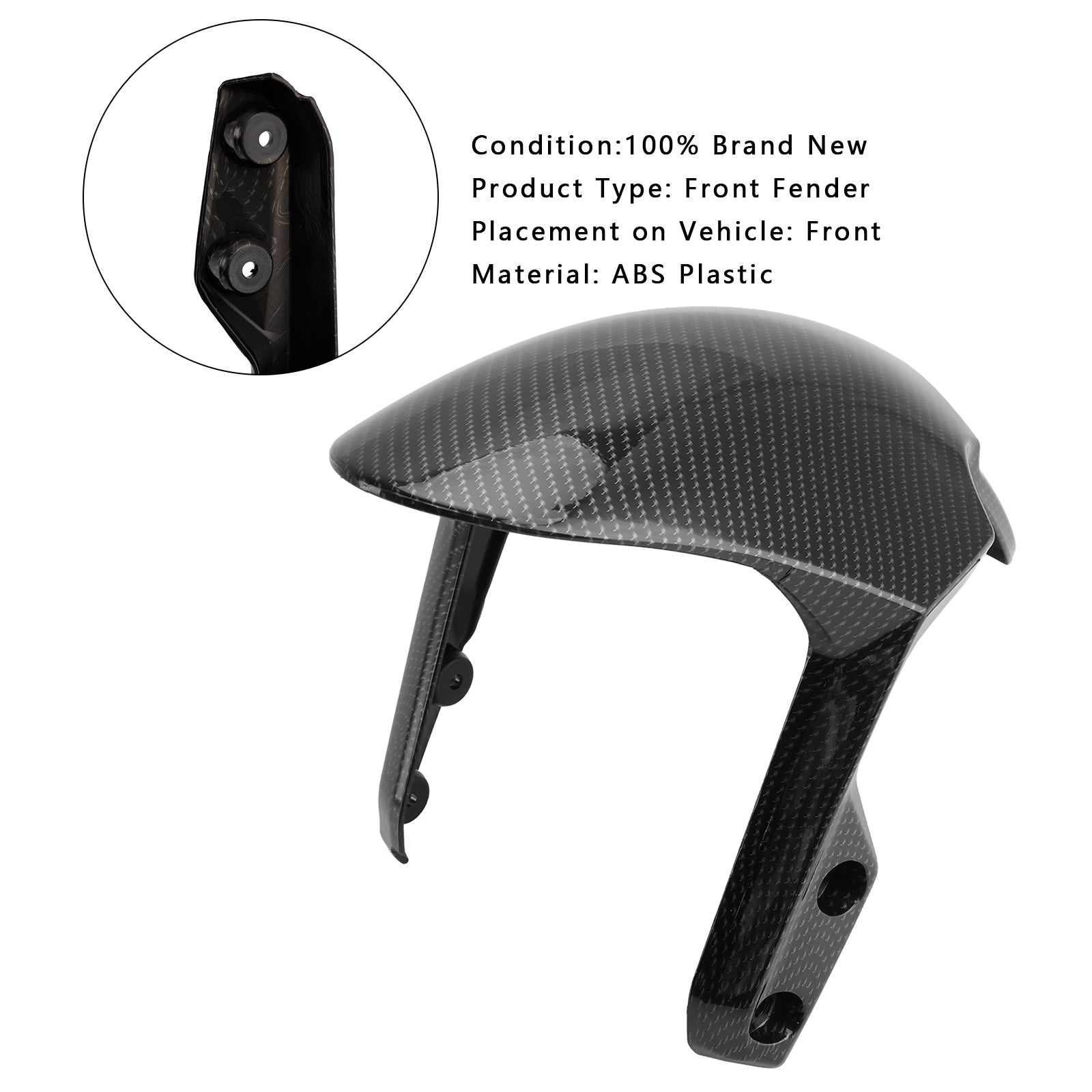 2024-2025 Daytona 660 Front Fender Mudguard Fairing Cowl