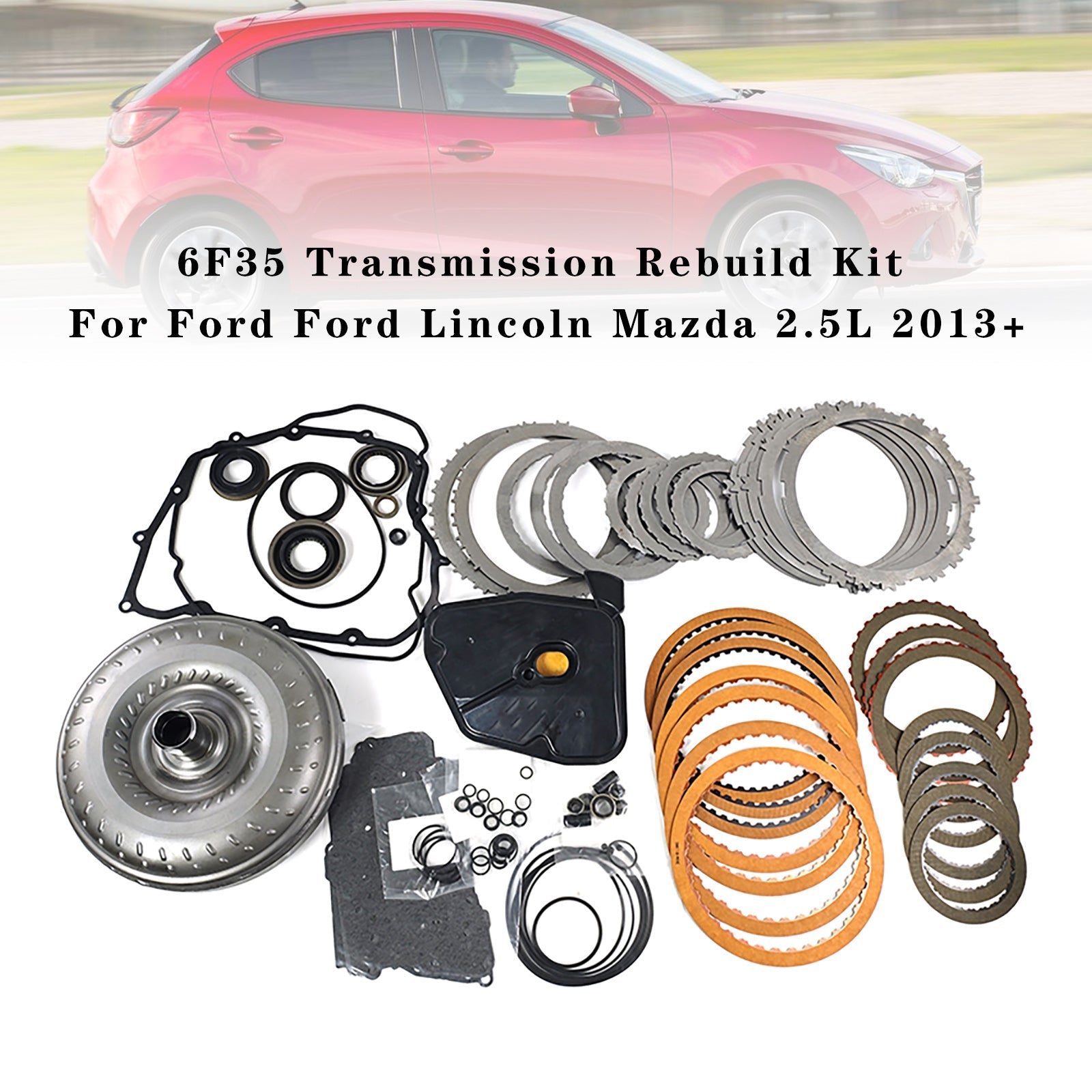 6F35 Transmission Rebuild Kit For Ford Ford Lincoln Mazda 2.5L 2013+