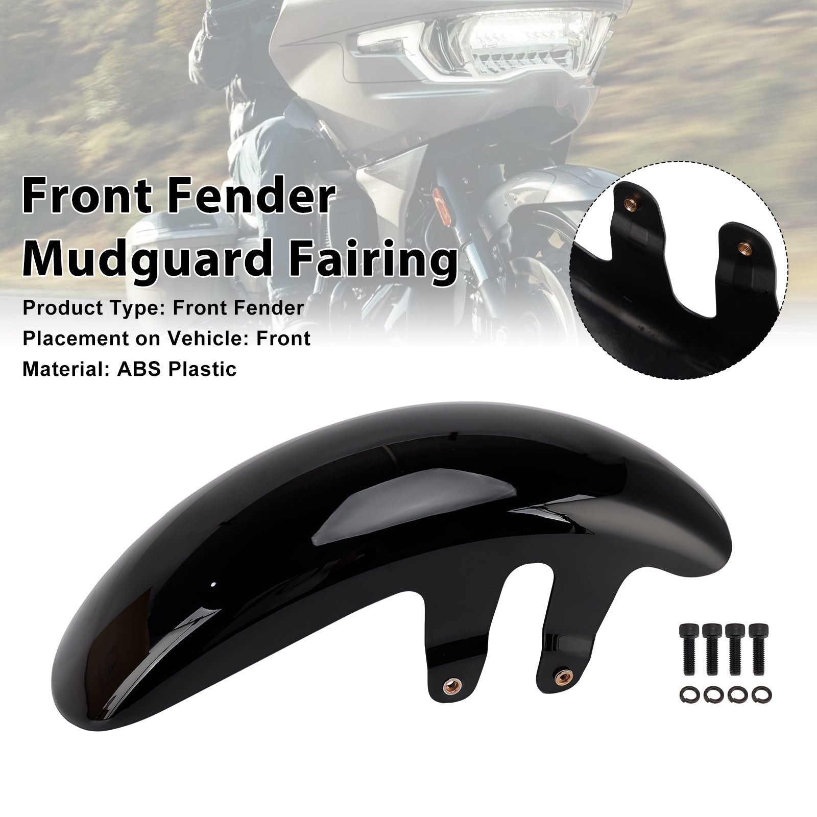 2023-2025 Touring CVO Road Glide / Street Glide Front Fender Mudguard Fairing