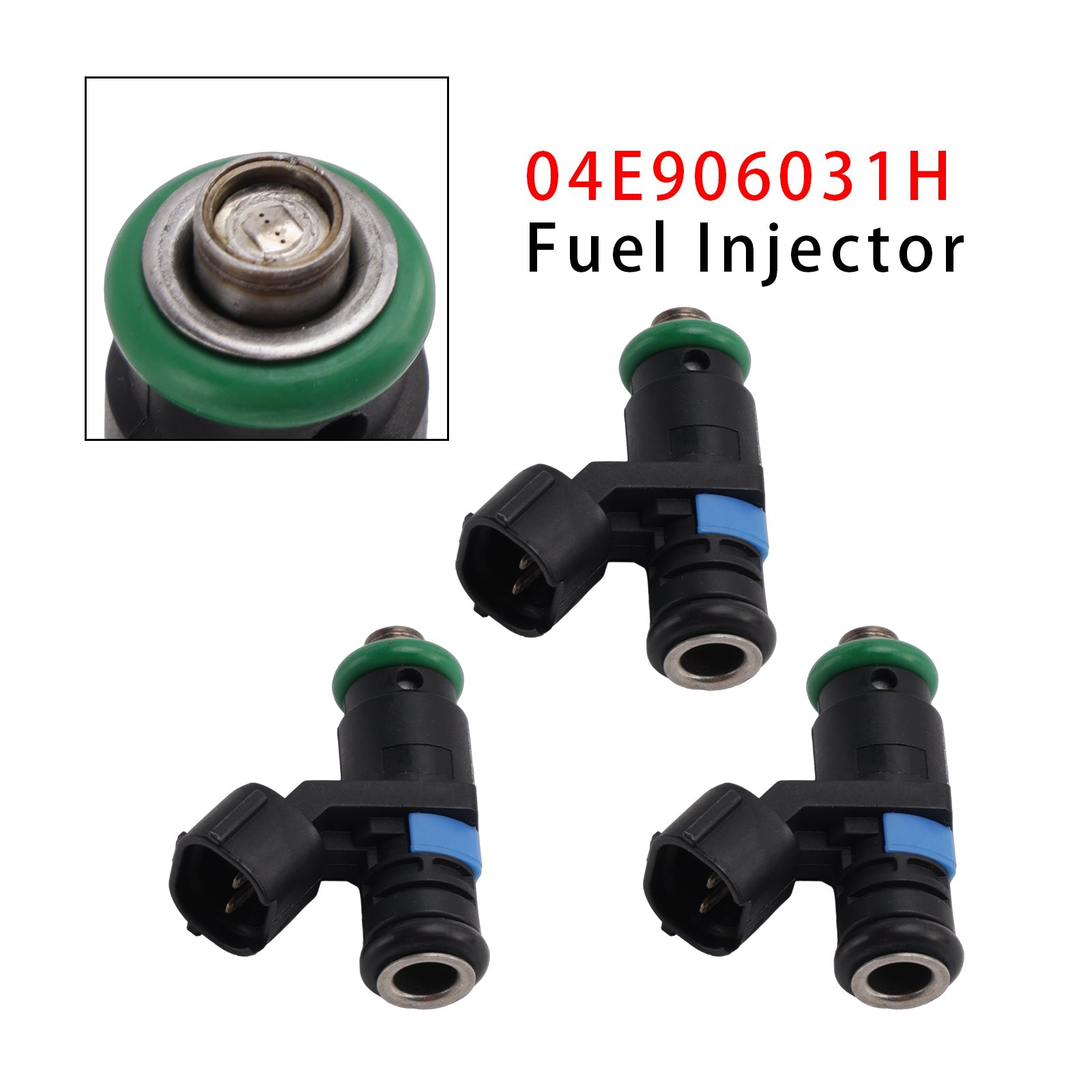 3Pcs Fuel Injector For Seat Arona Ibiza Skoda Fabia VW Golf Polo 1.0 04E906031H