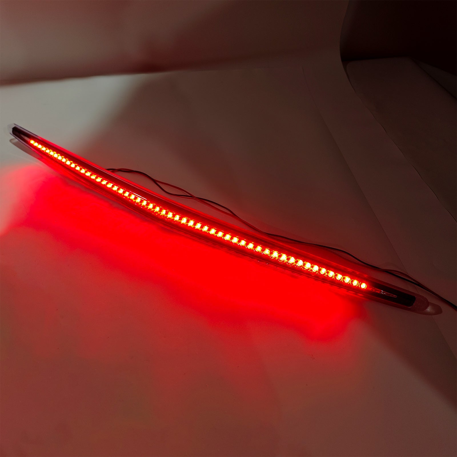 2006-2011 캐딜락 DTS 풀 LED 3RD 테일 브레이크 라이트 리어 스톱 램프 화이트 25844853