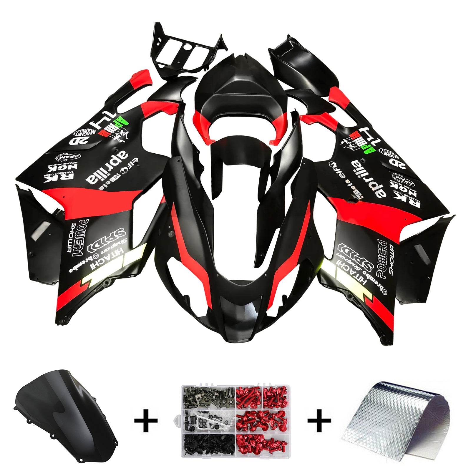 Amotopart Aprilia RSV1000 2003-2006 Kit Carenado Carrocería Plástico