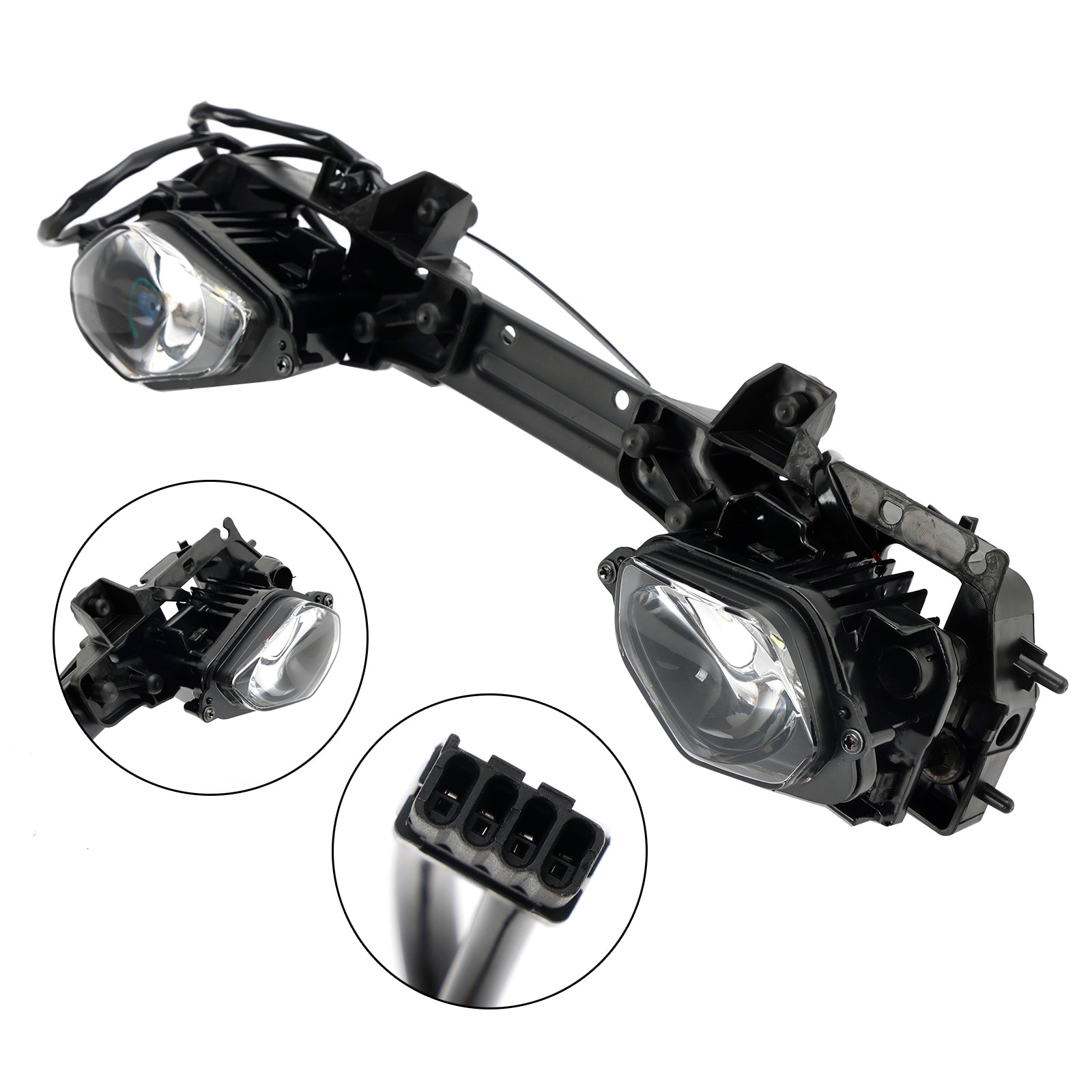 2017-2023 Yamaha Yzf-R6 Front Headlight Grille Headlamp Led Protector Clear