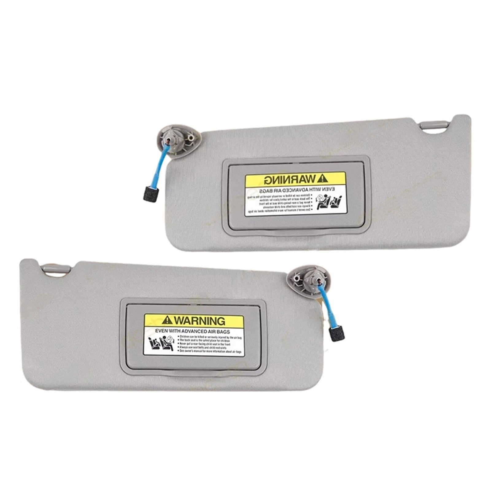 Pair Of Gray Sun Visor 83280TA5A51ZA For Honda Accord 2008-2017
