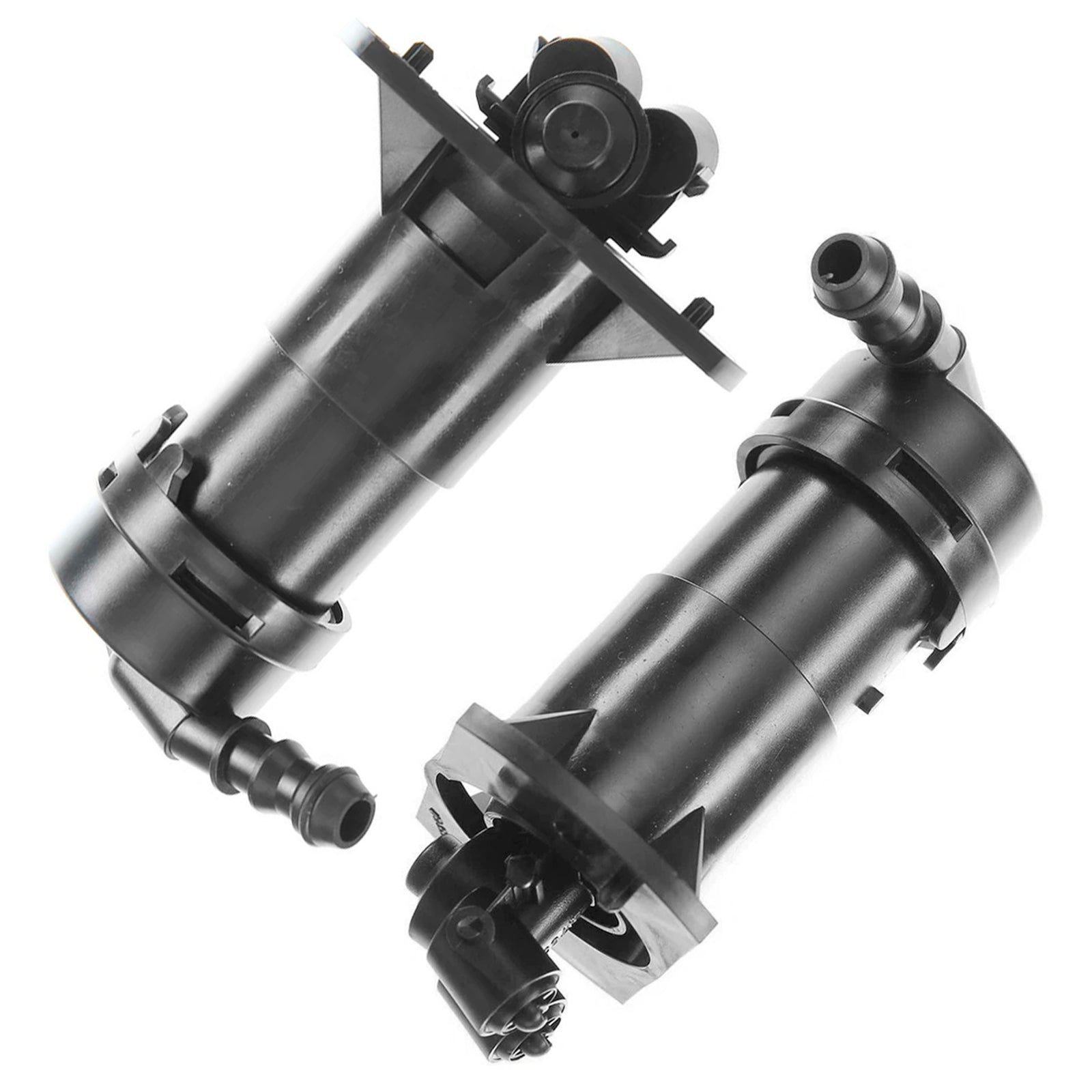 1 Pair Front Headlight Spray Washer Nozzle For Audi A6 C6 2004-2008