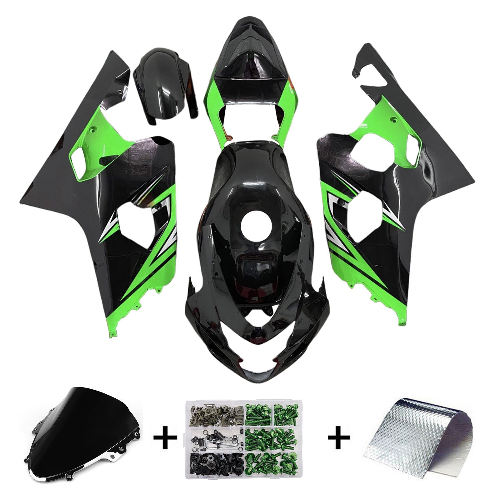 Injection Fairing Kit Bodywork Plastic ABS For Suzuki GSXR 600/750 2004-2005 K4