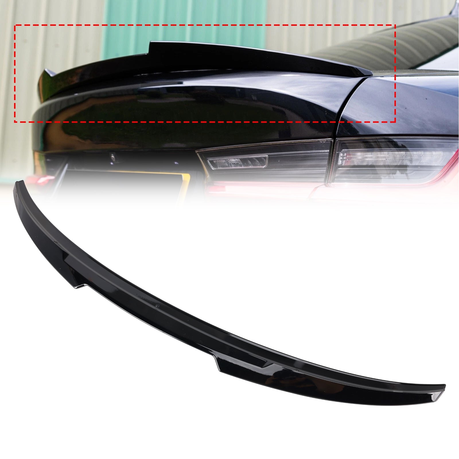Gloss Black Rear Boot Spoiler For BMW 3 Series G20 G80 2018+ M4 Style