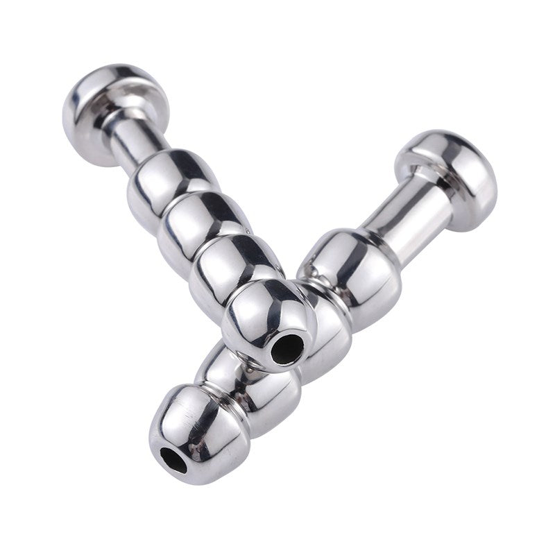 Urethral Stretching Penis Dilator Hollow Plug Stainless Steel For Male Stimulate