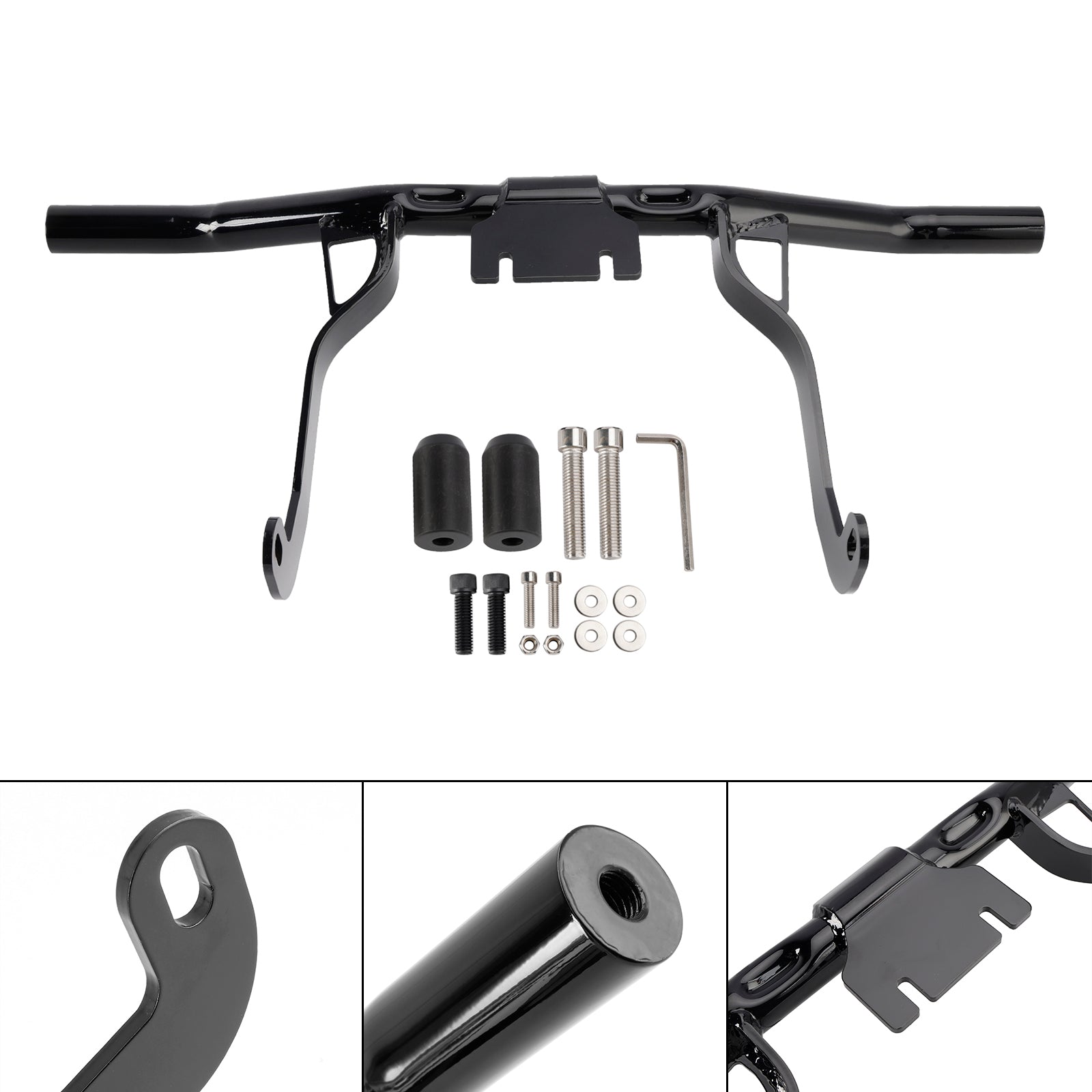 2009-2013  Harley Road Glides Street Glides Road Glides, FLHT, FLHX Engine Guard Crash Bar Frame Protector Bumper