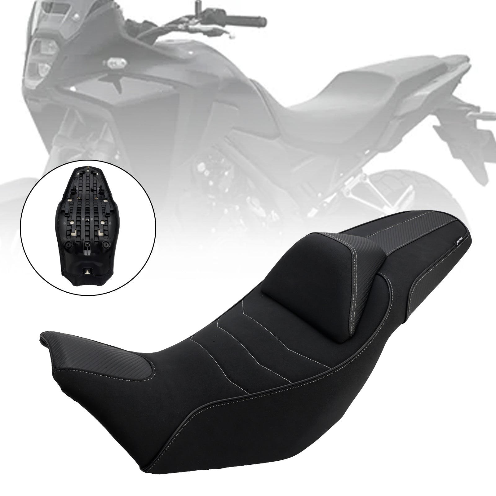 2024-2025 Honda Nx400 Nx500 Complete Cushion Rider Passenger Seat +15Mm