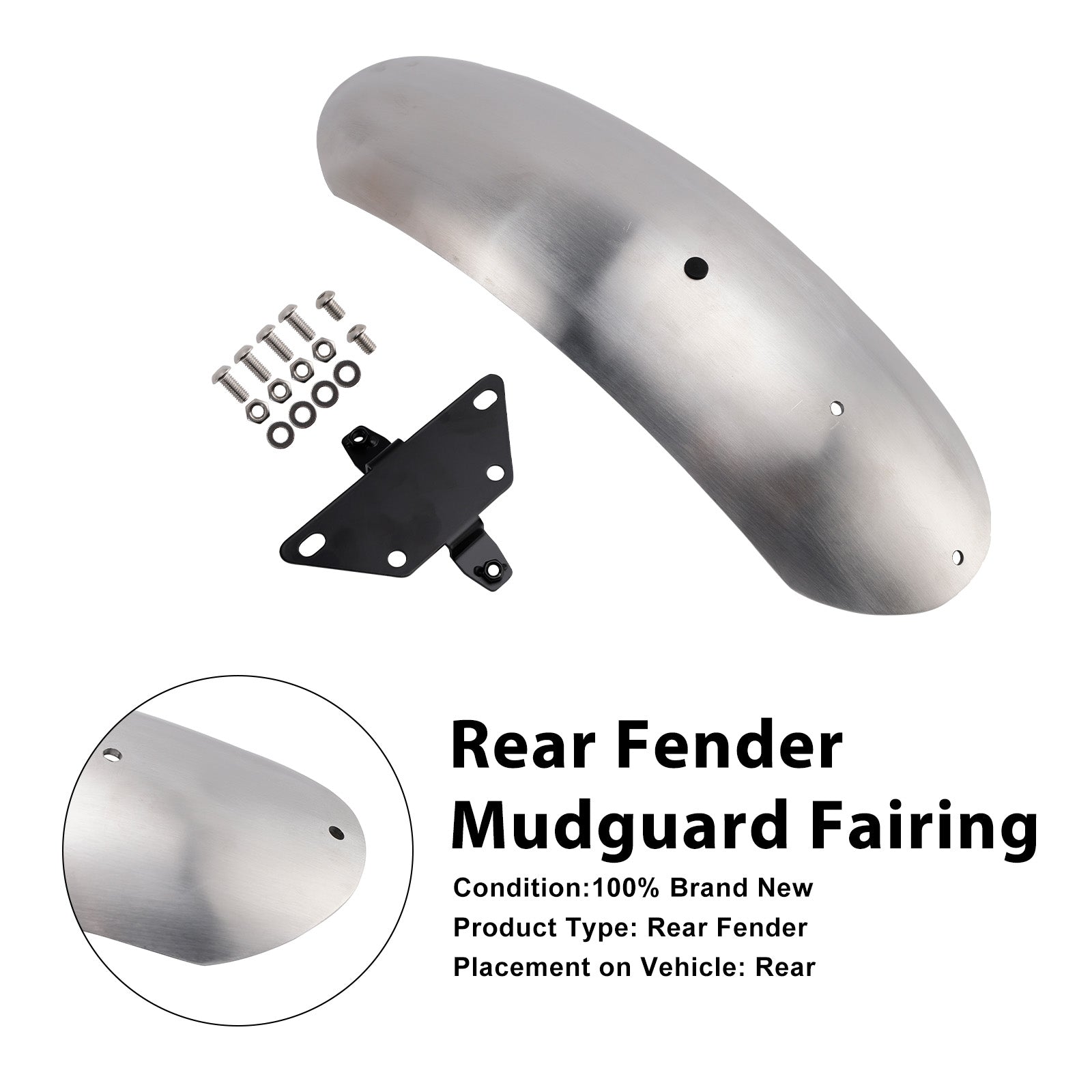 2015-2025 For Ducati Scrambler 800ㄗDesert Sled/Nightshift/Full Throttle/ Icon/Icon Dark/Urban Motard) Steel Front Fender Mudguard