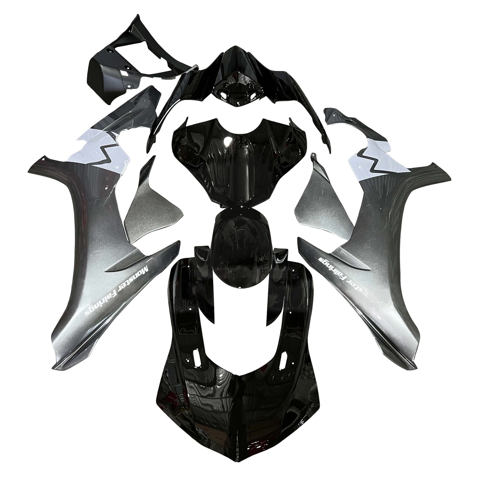 Injection Fairing Kit Bodywork Plastic ABS For Yamaha YZFR1 YZF-R1 2015-2019
