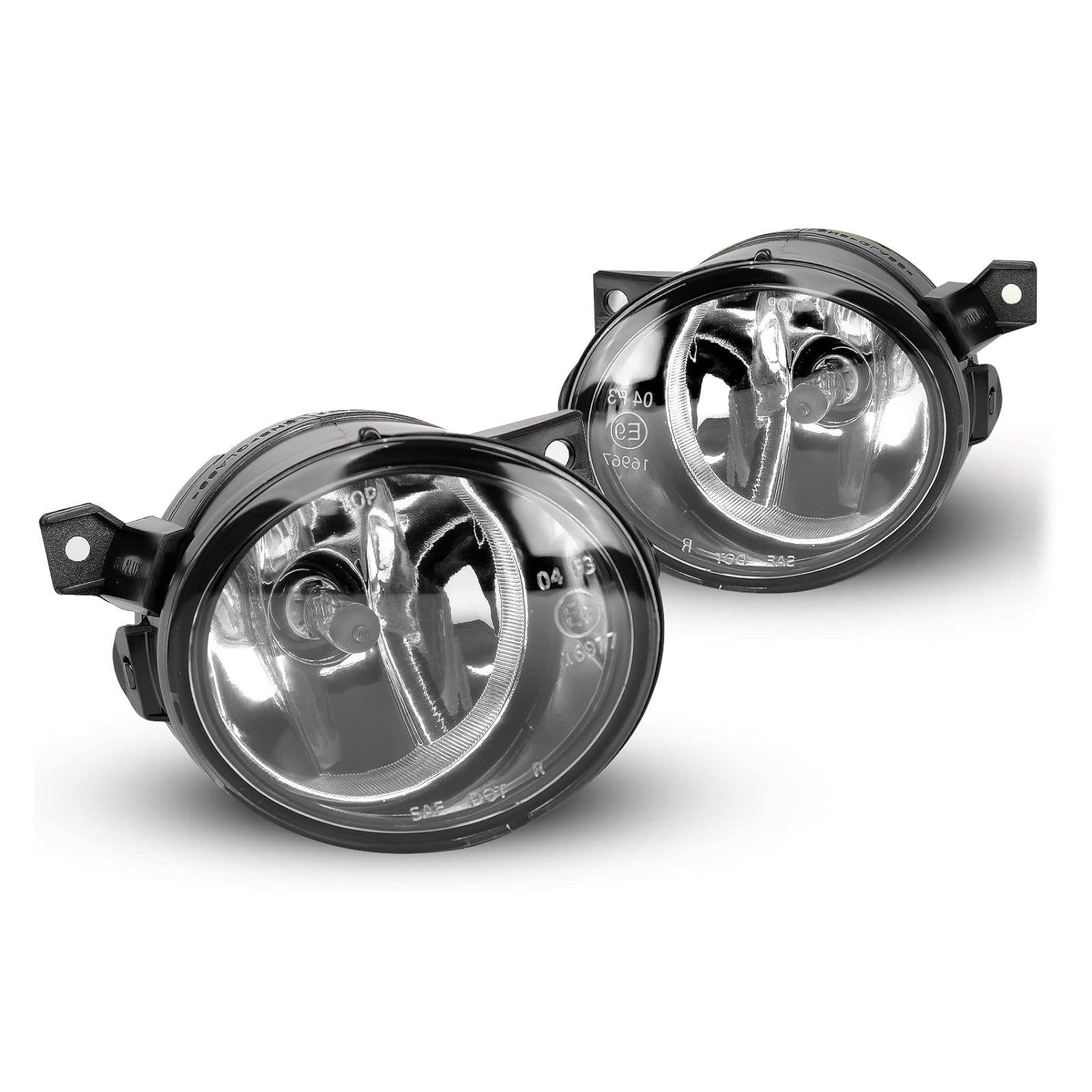 Pair Front Fog Light Lamps For Volkswagen GOLF MK5 GTI Version 2004-2009