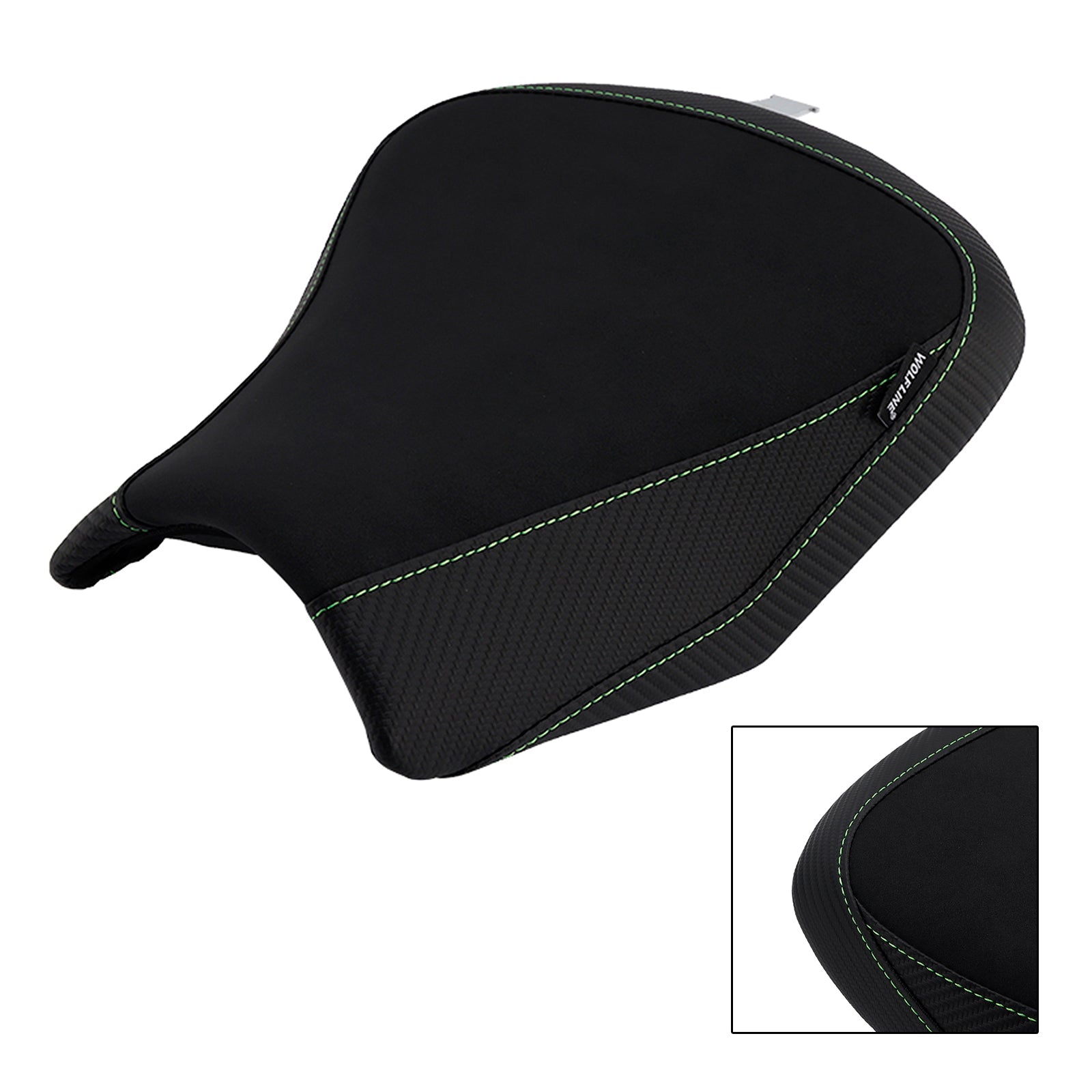 2017-2025 Kawasaki Ninja 650 Z650 Front Driver Raider Seat Pillion Saddle White