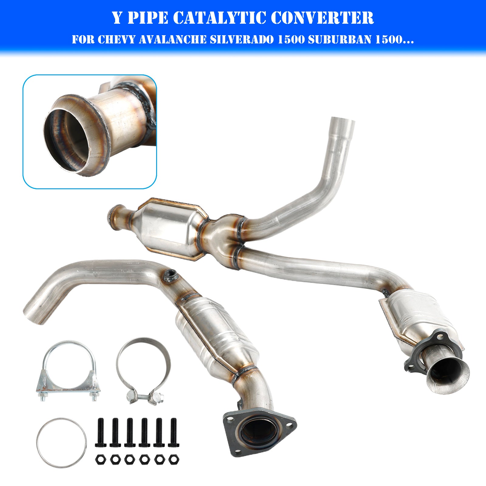 Catalytic Converter for 2009-2013 Chevy Avalanche Silverado 1500 Suburban 1500