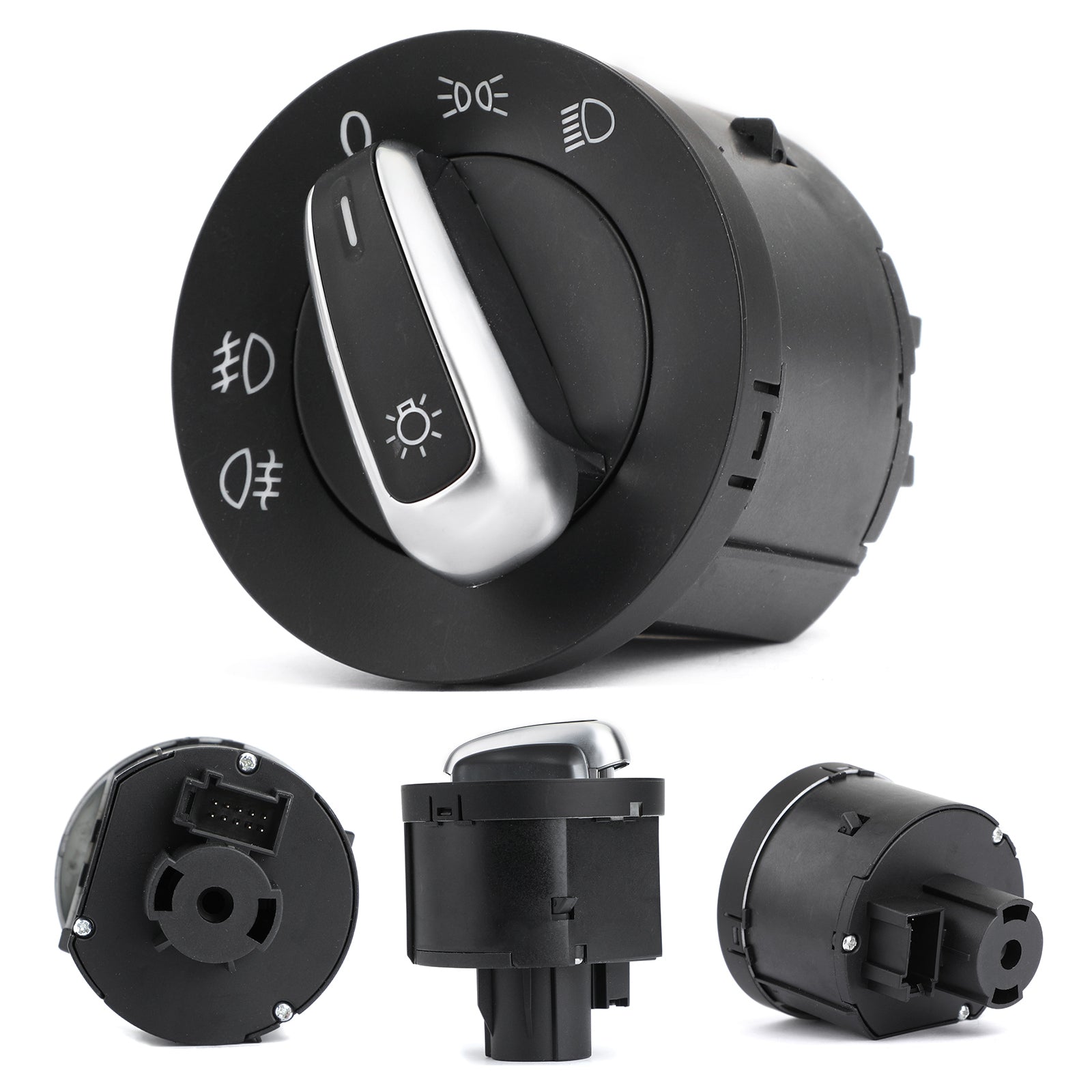 2008-2012 VW Golf MK6 Headlight & Both Fog Light Switch 3C8941431C