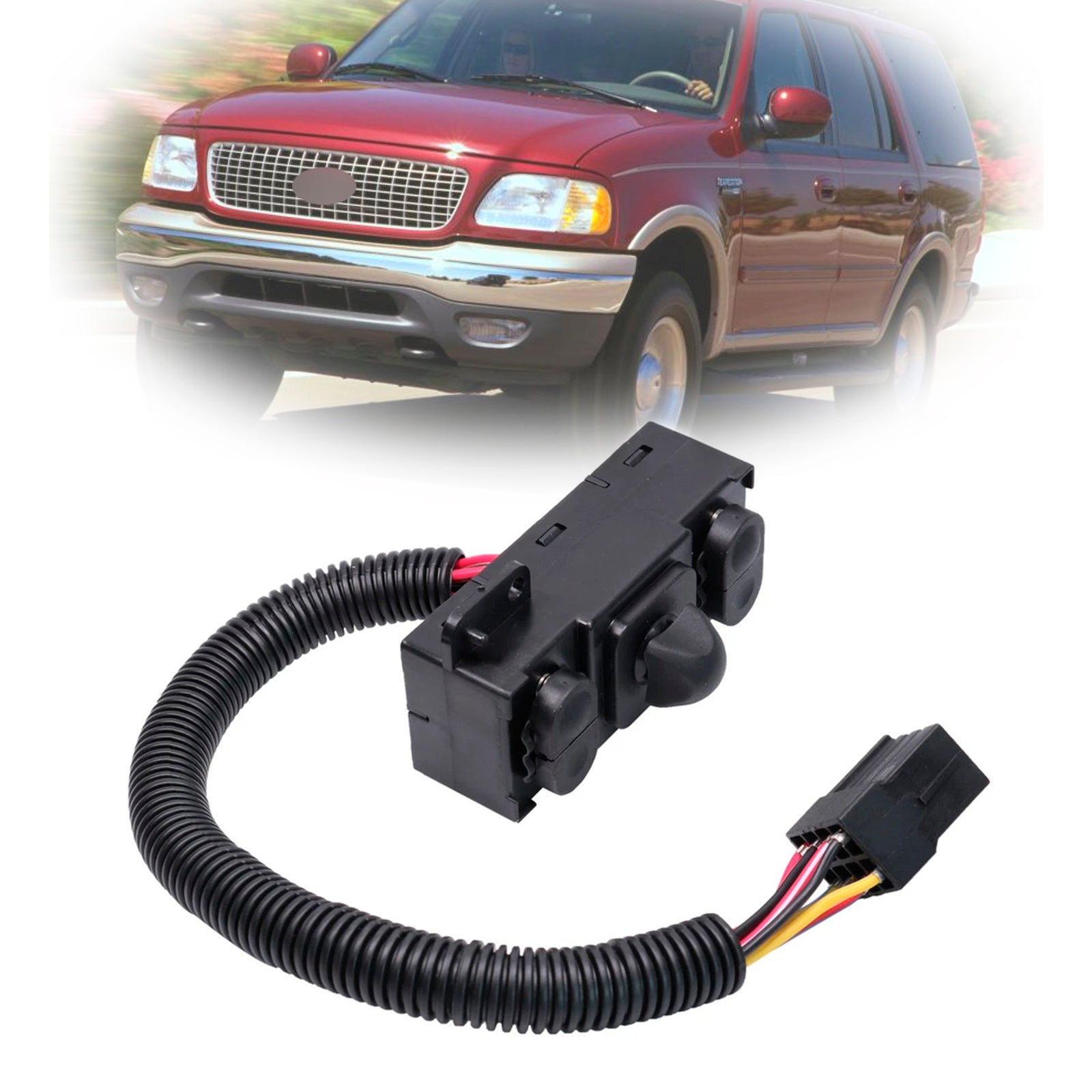 Power Seat Switch Left Control Switch F65Z14A701AA For Ford F-150 F-250 F-350