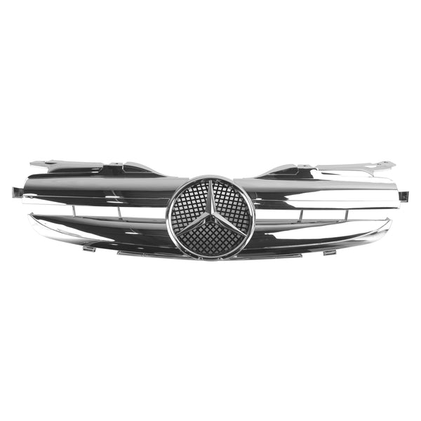 Rejilla de parachoques delantero compatible con Mercedes Benz Clase SLK R170 SLK200 SLK230 SLK320