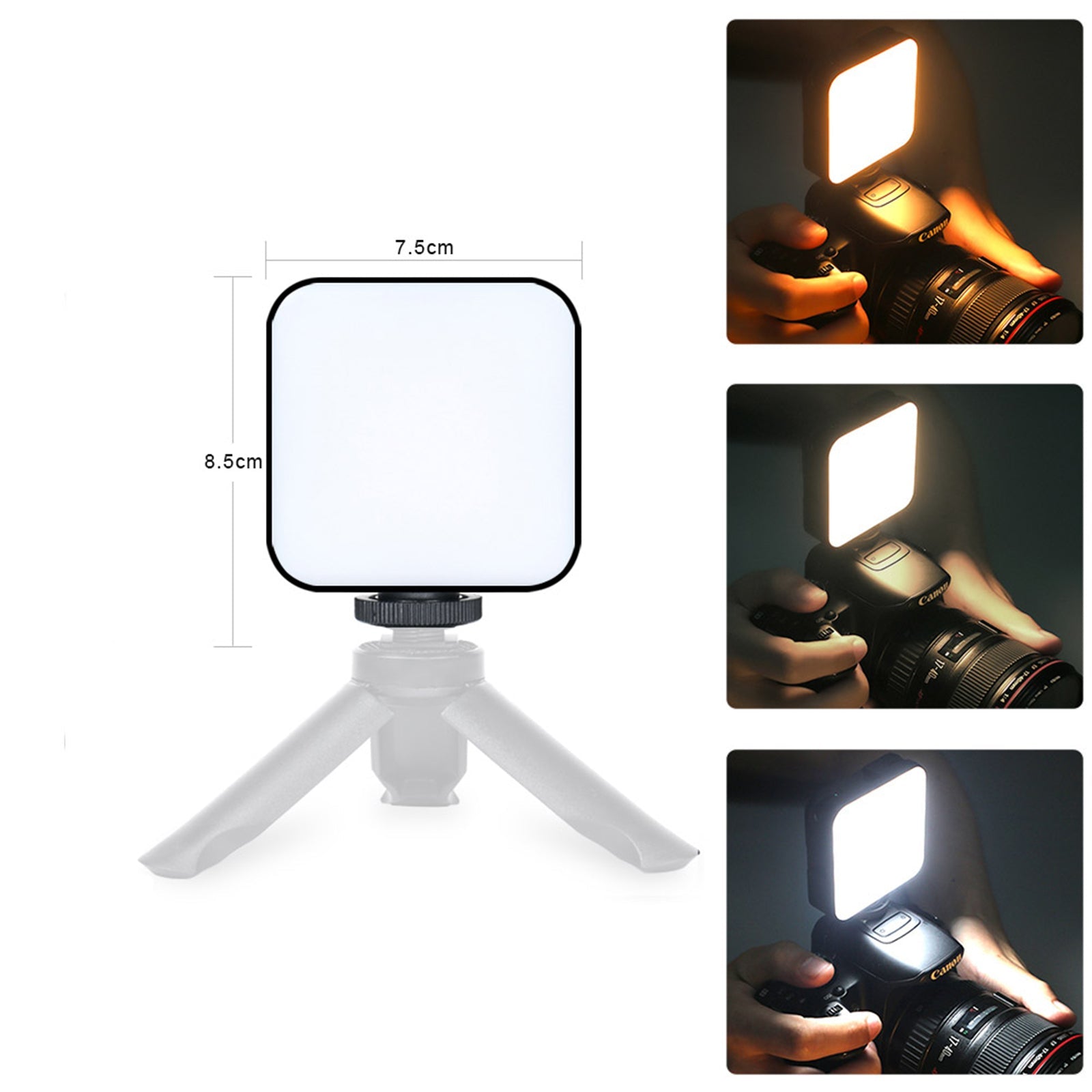 W64 RGB LED Video Light Fill Light Video Camera Mobile Phone Live Beauty Outdoor