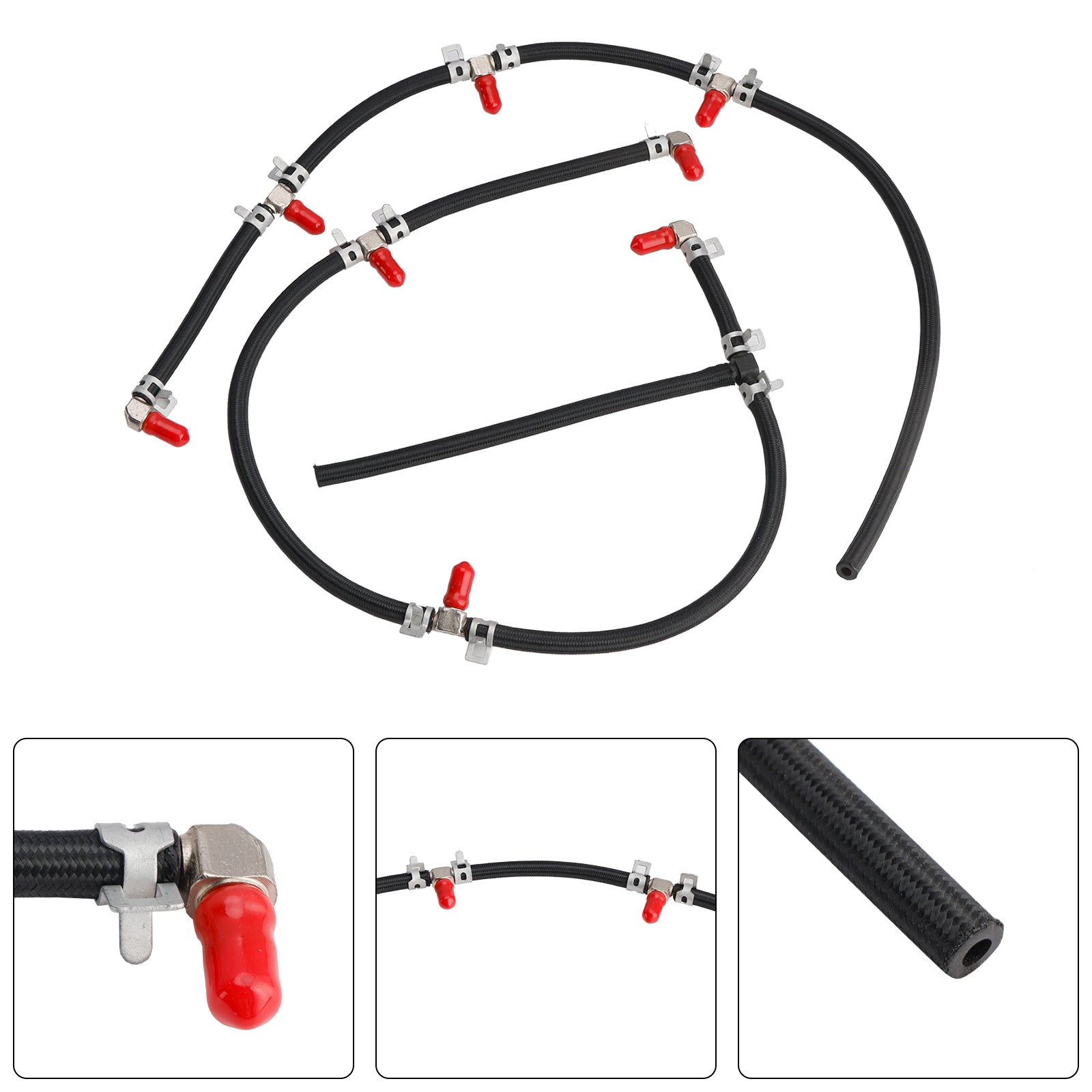 Fuel Injector Return Line Kit Fit Duramax 2004-2010 6.6L Diesel Truck Engines