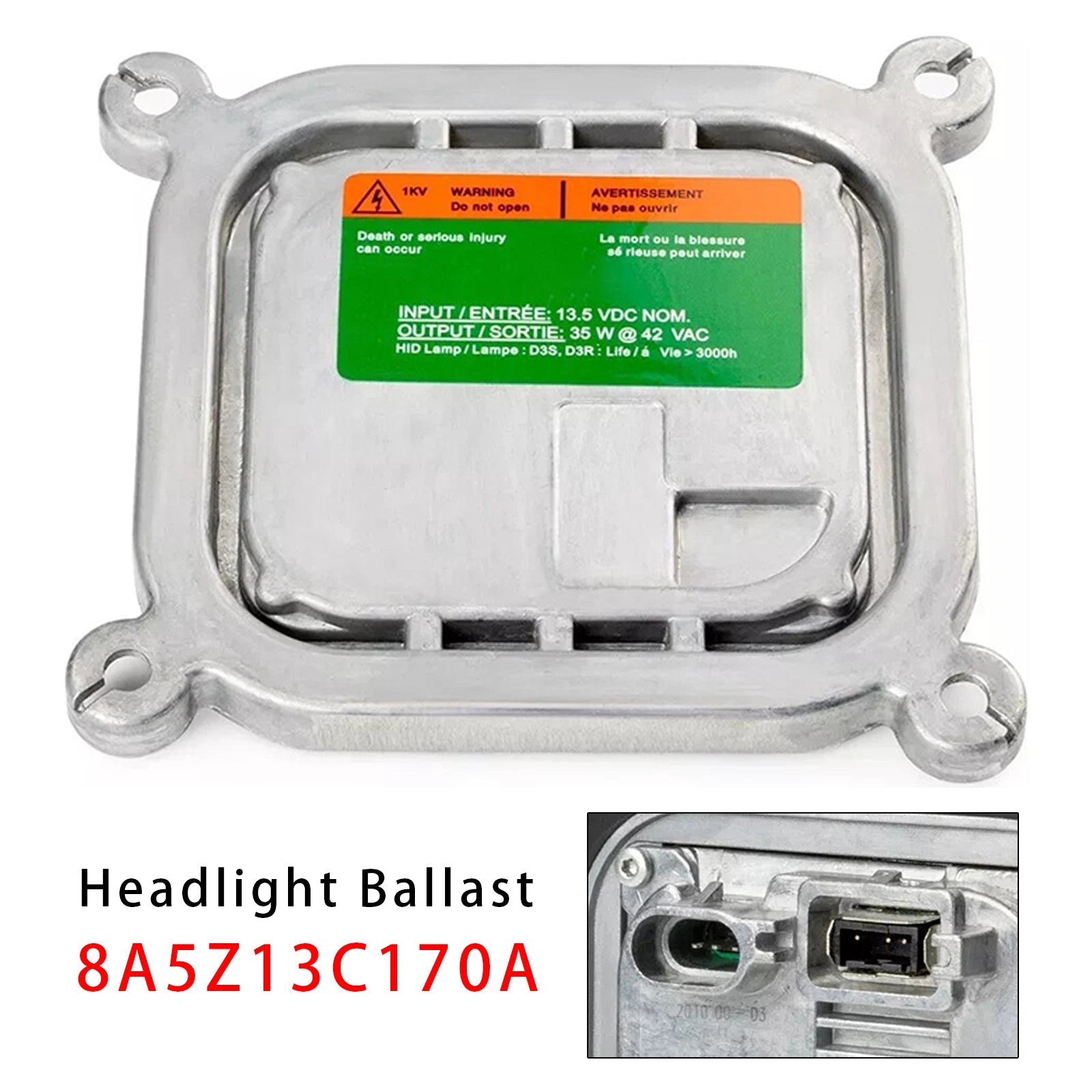 Xenon HID Ballast Control Unit Module 8A5Z13C170A For Lincoln MKC MKS Navigator
