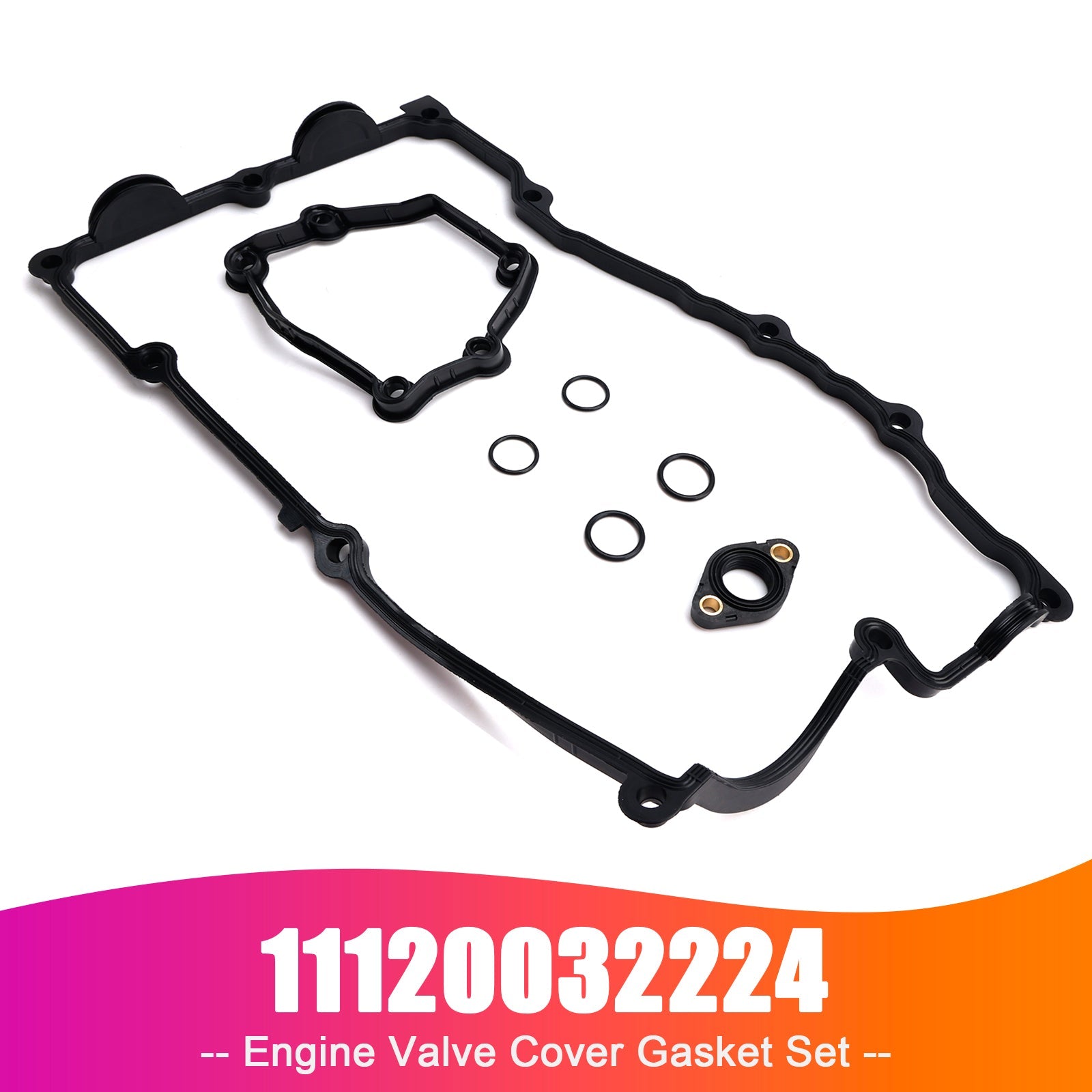 Engine Valve Cover Gasket Set 11120032224 for BMW 1.8L 2.0l 120i 316i 318i 320i
