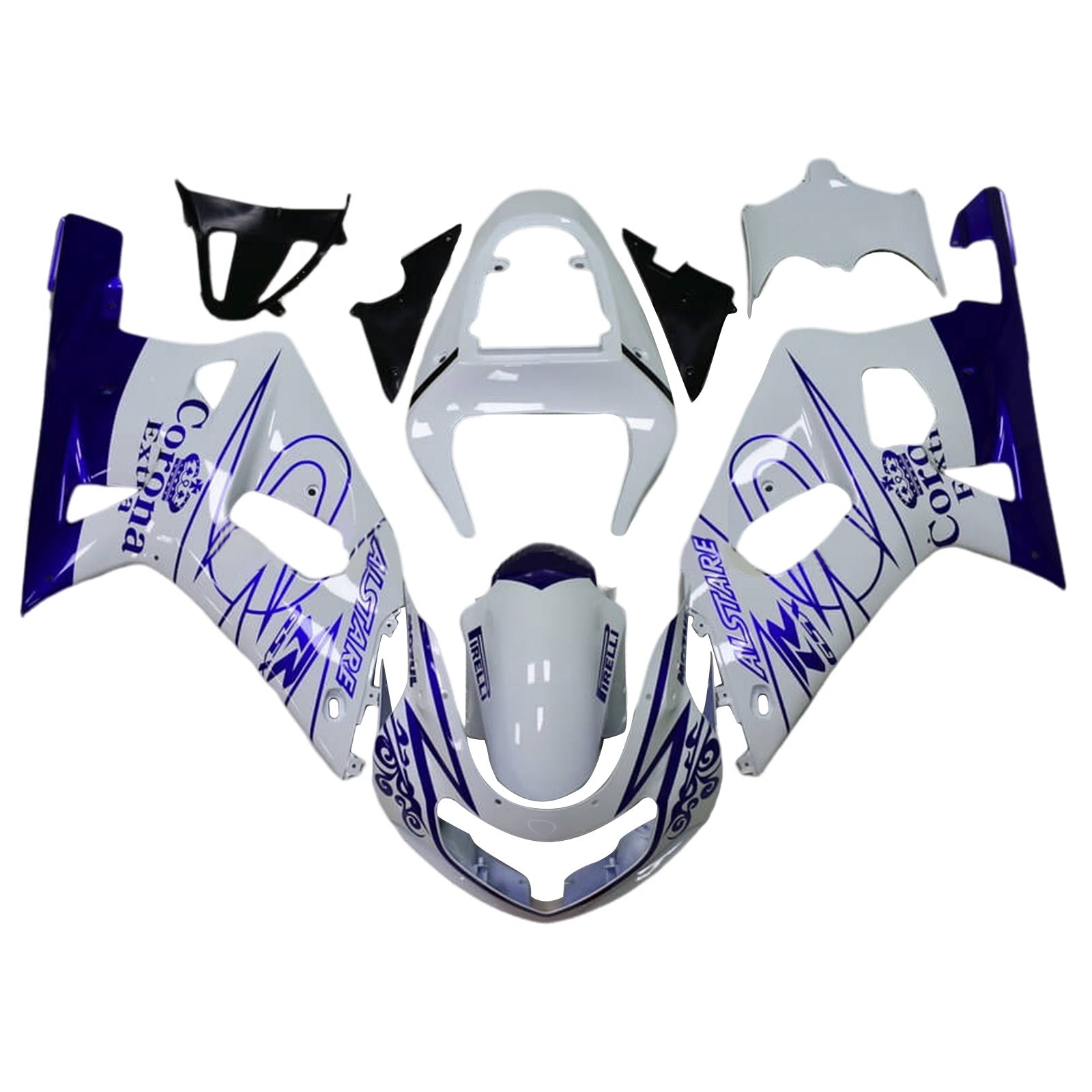 أموتوبارت سوزوكي GSXR600 2001-2003 GSXR750 2000-2003 K1 Fairing Kit